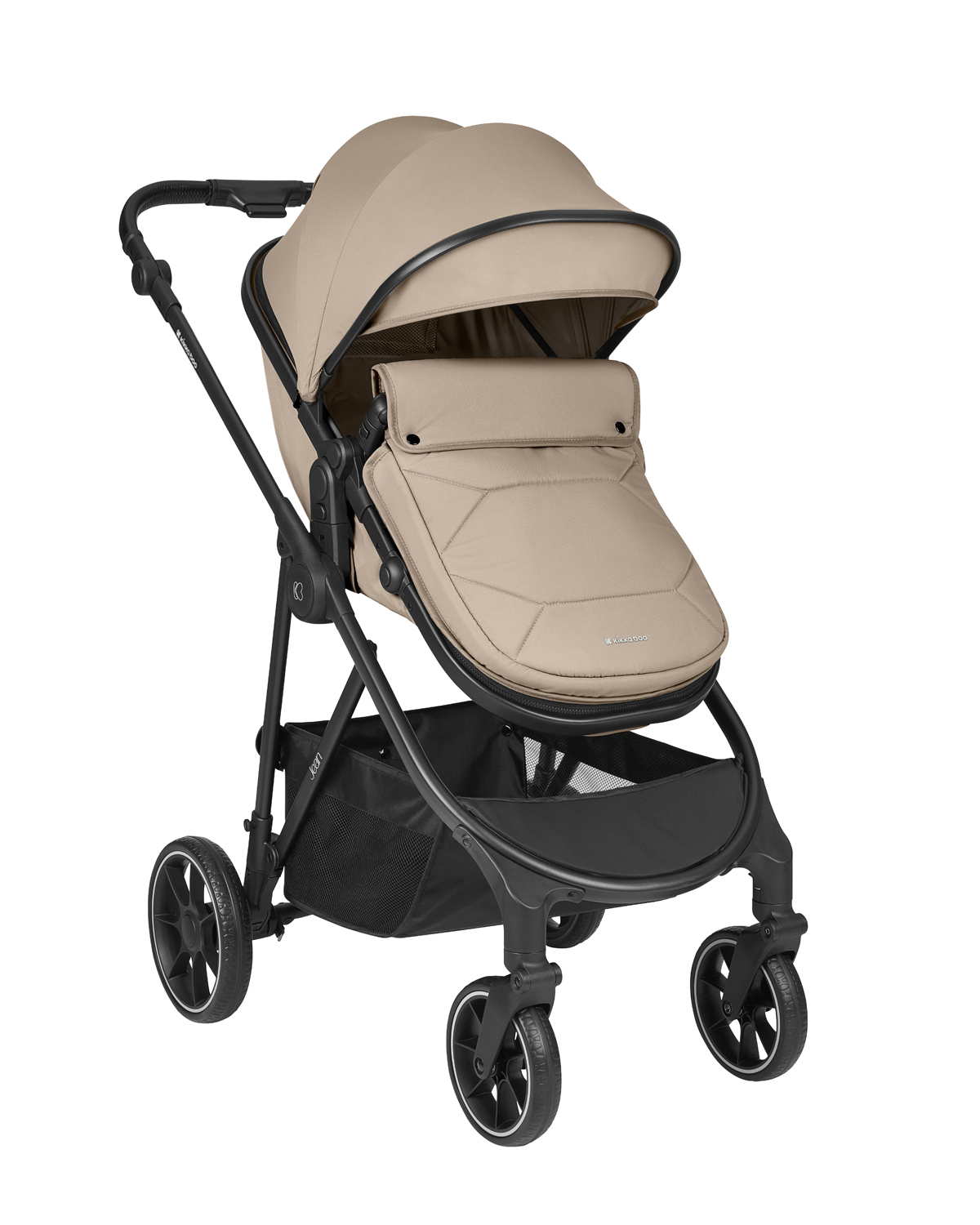 Carrito 3en1 con asiento transf. Jean Beige