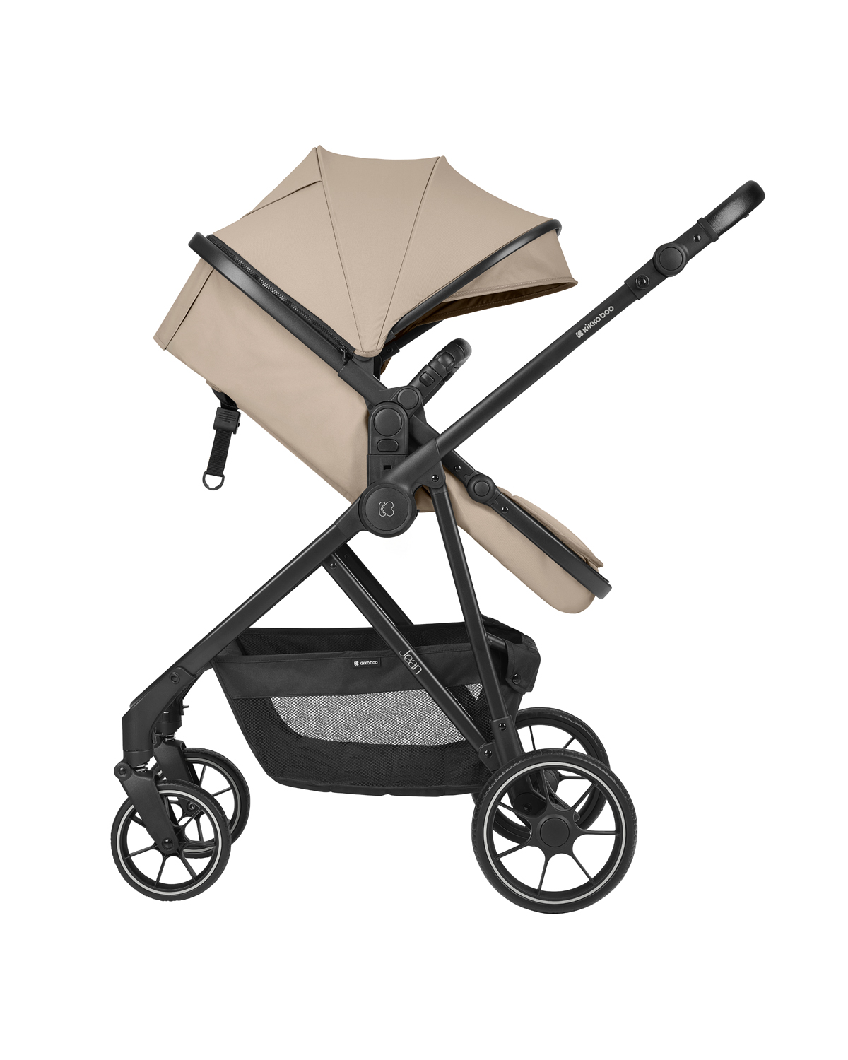 Carrito 3en1 con asiento transf. Jean Beige