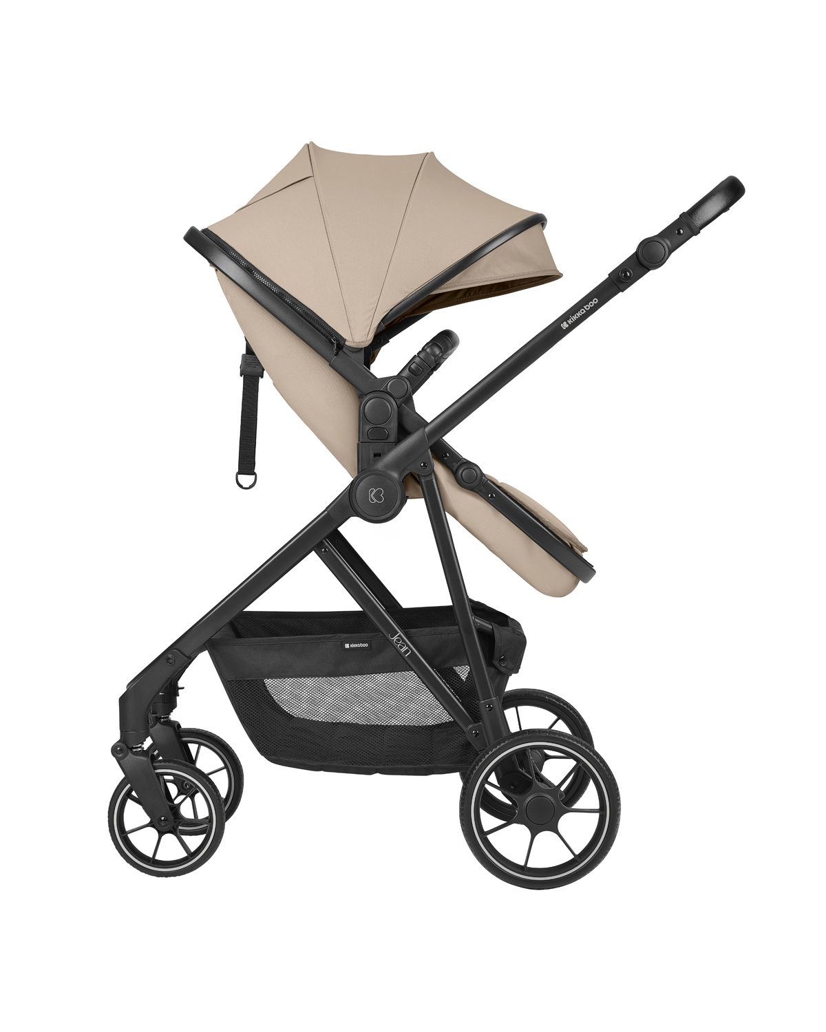 Carrito 3en1 con asiento transf. Jean Beige