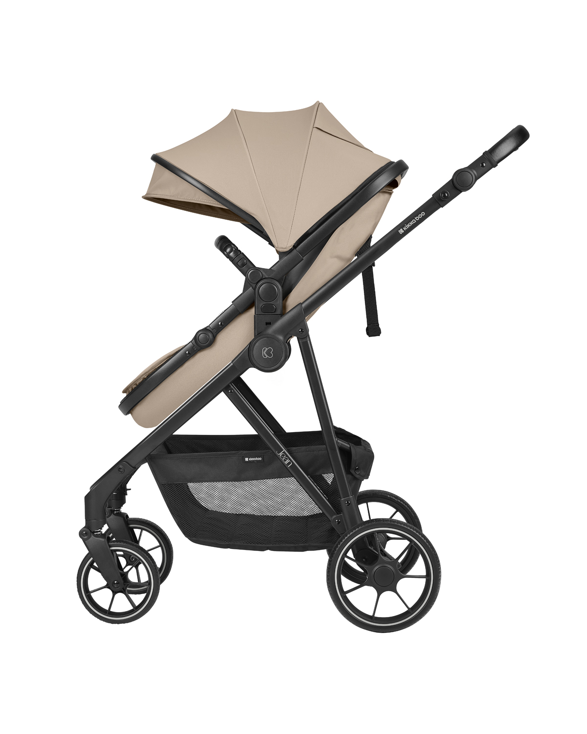 Carrito 3en1 con asiento transf. Jean Beige