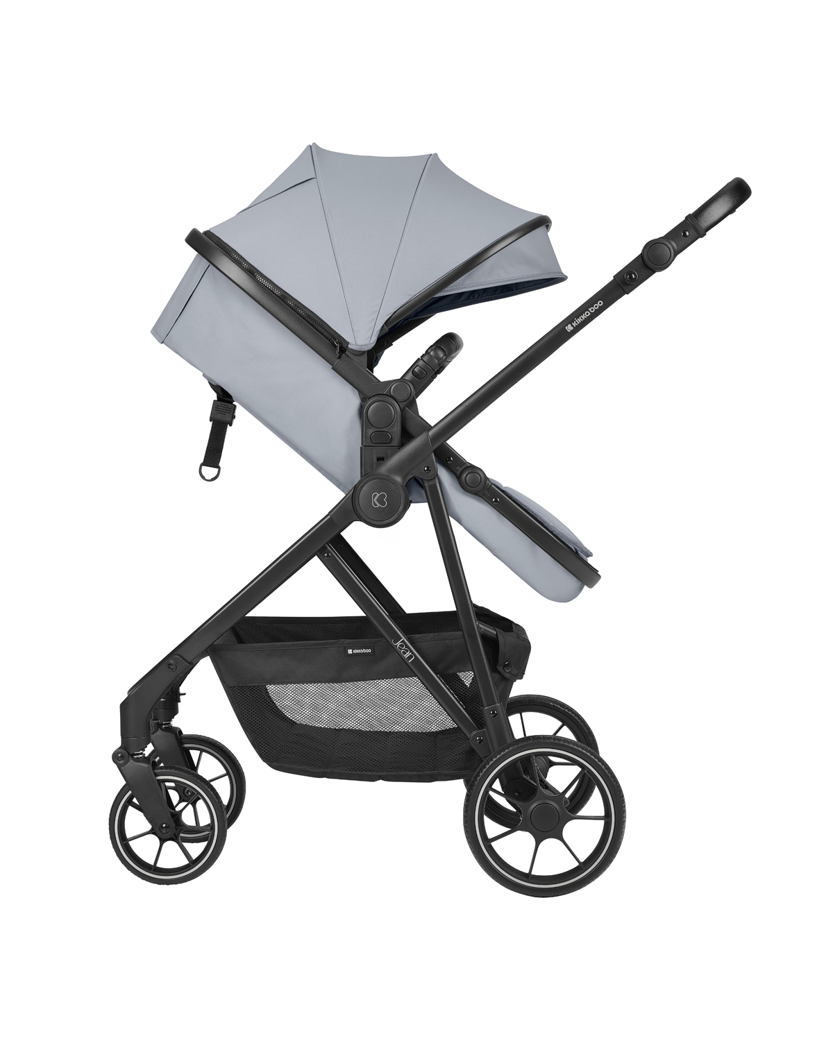 Carrito 3en1 con asiento transf. Jean Gris Oscuro