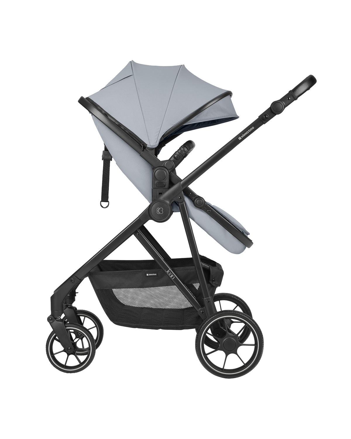 Carrito 3en1 con asiento transf. Jean Gris Oscuro