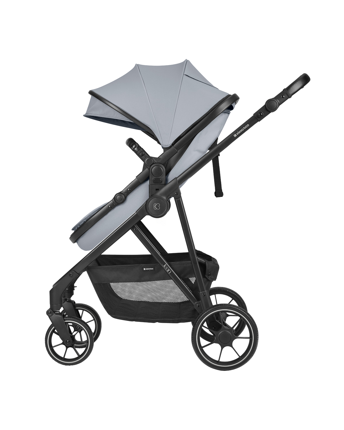 Carrito 3en1 con asiento transf. Jean Gris Oscuro