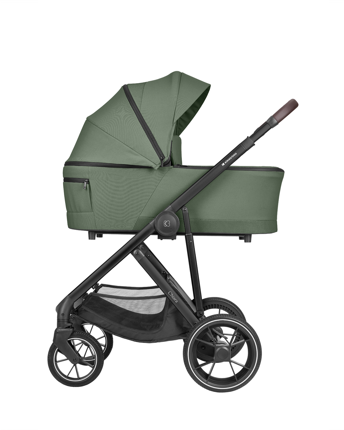 Stroller 3in1 with carrycot Chiara Army Green