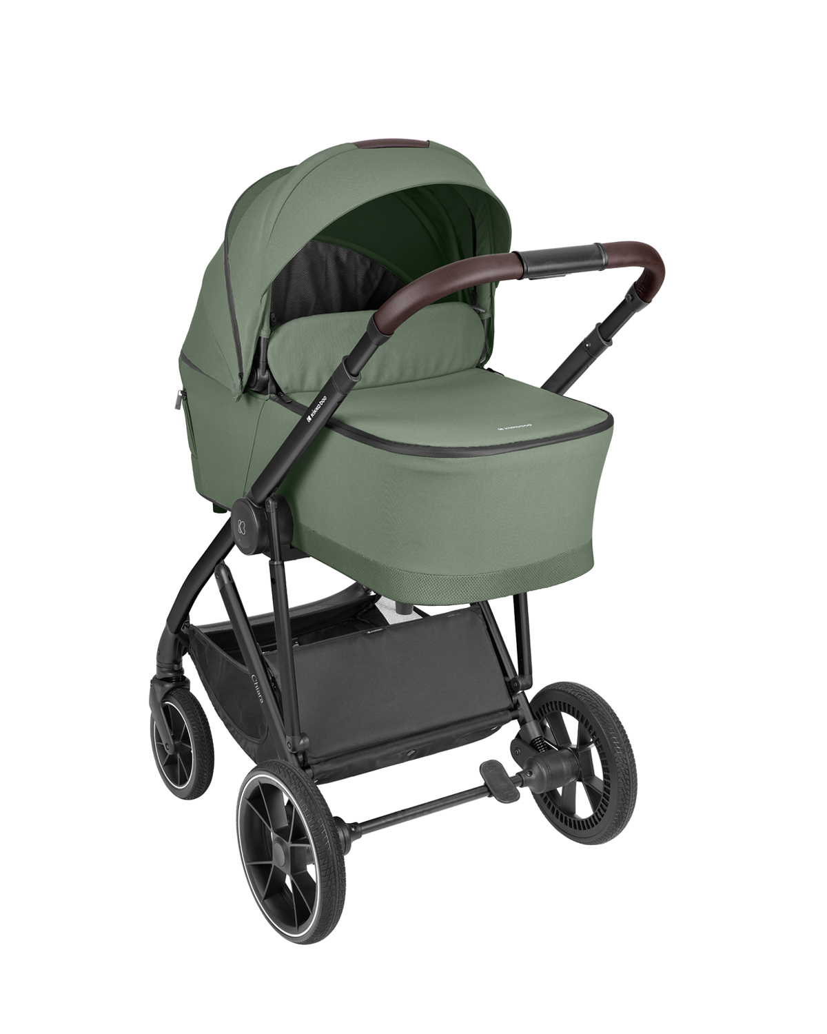 Stroller 3in1 with carrycot Chiara Army Green