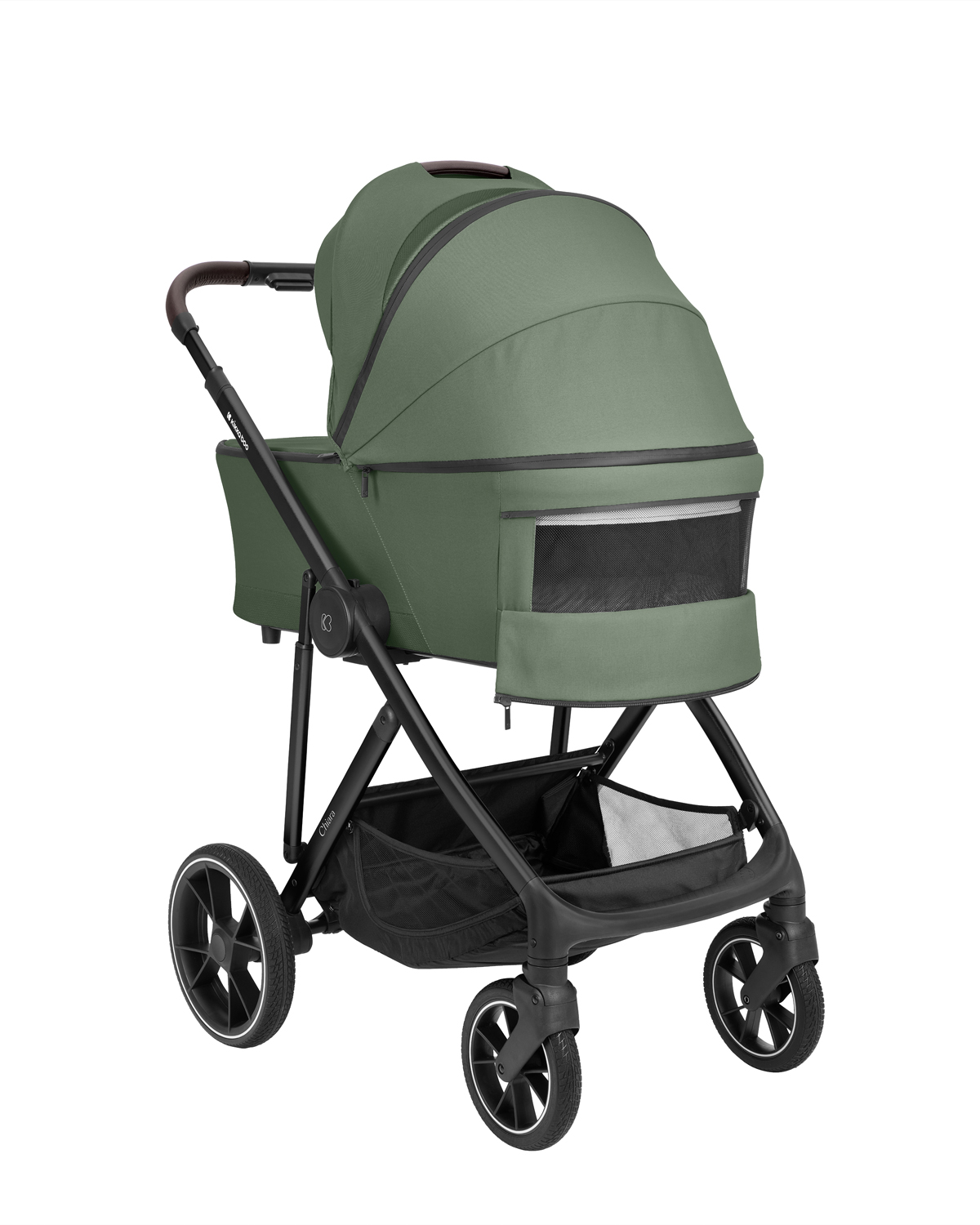 Stroller 3in1 with carrycot Chiara Army Green