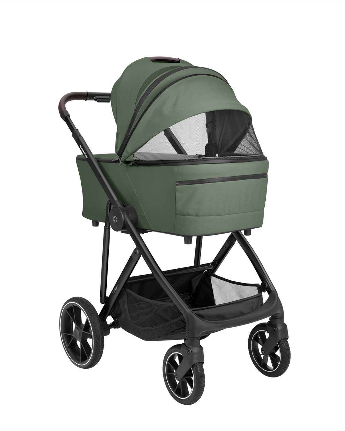 Stroller 3in1 with carrycot Chiara Army Green