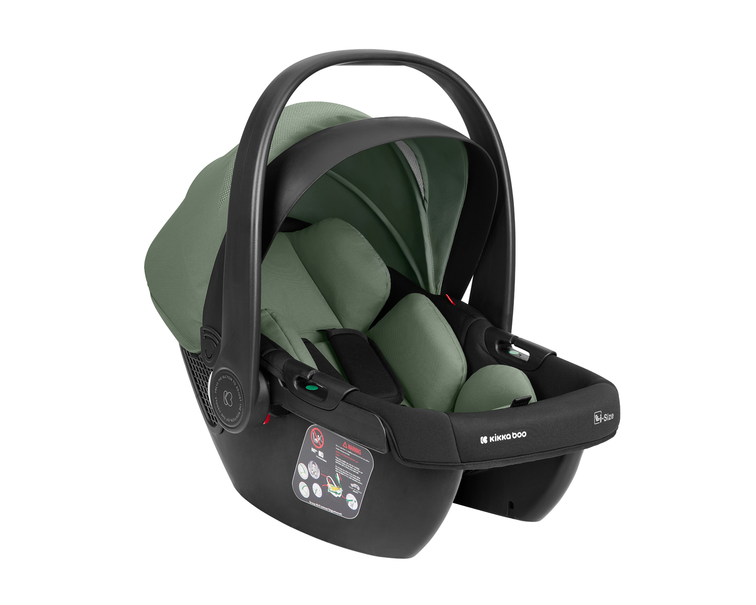 Stroller 3in1 with carrycot Chiara Army Green