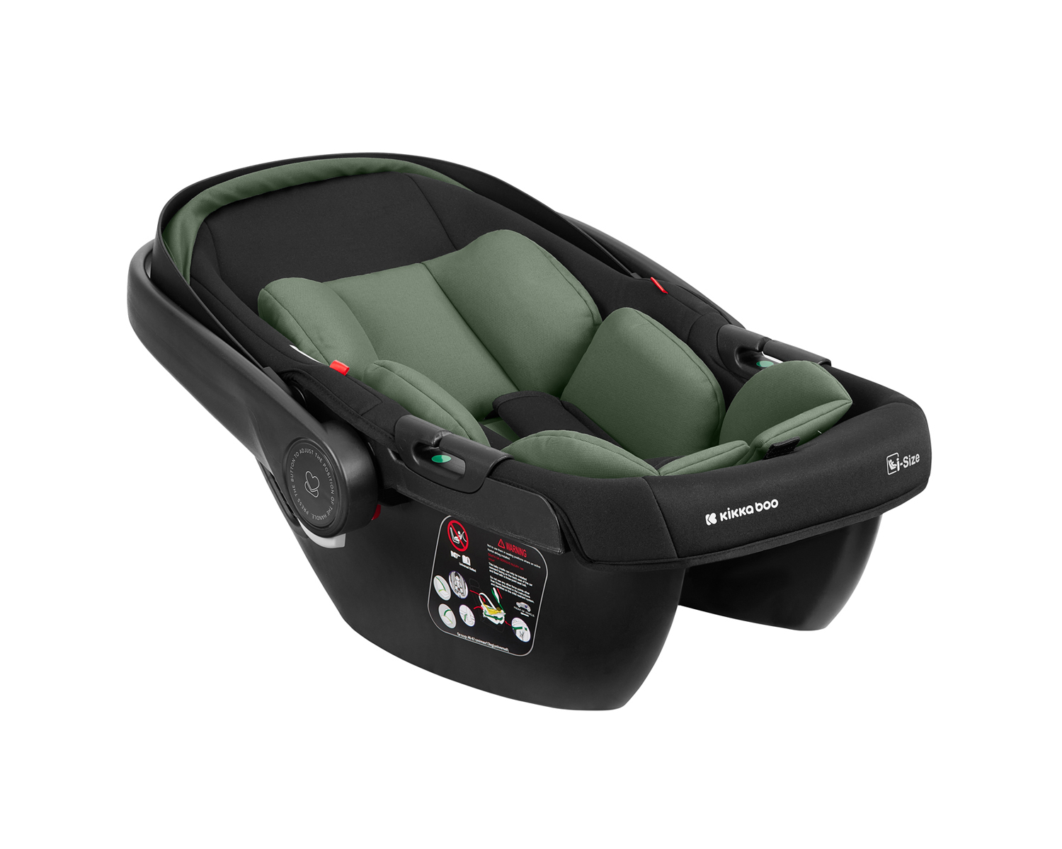 Stroller 3in1 with carrycot Chiara Army Green