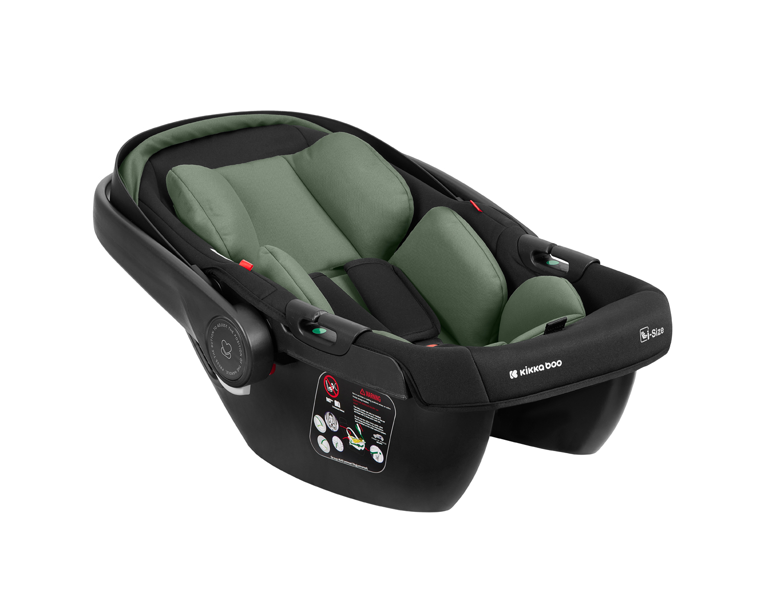 Stroller 3in1 with carrycot Chiara Army Green