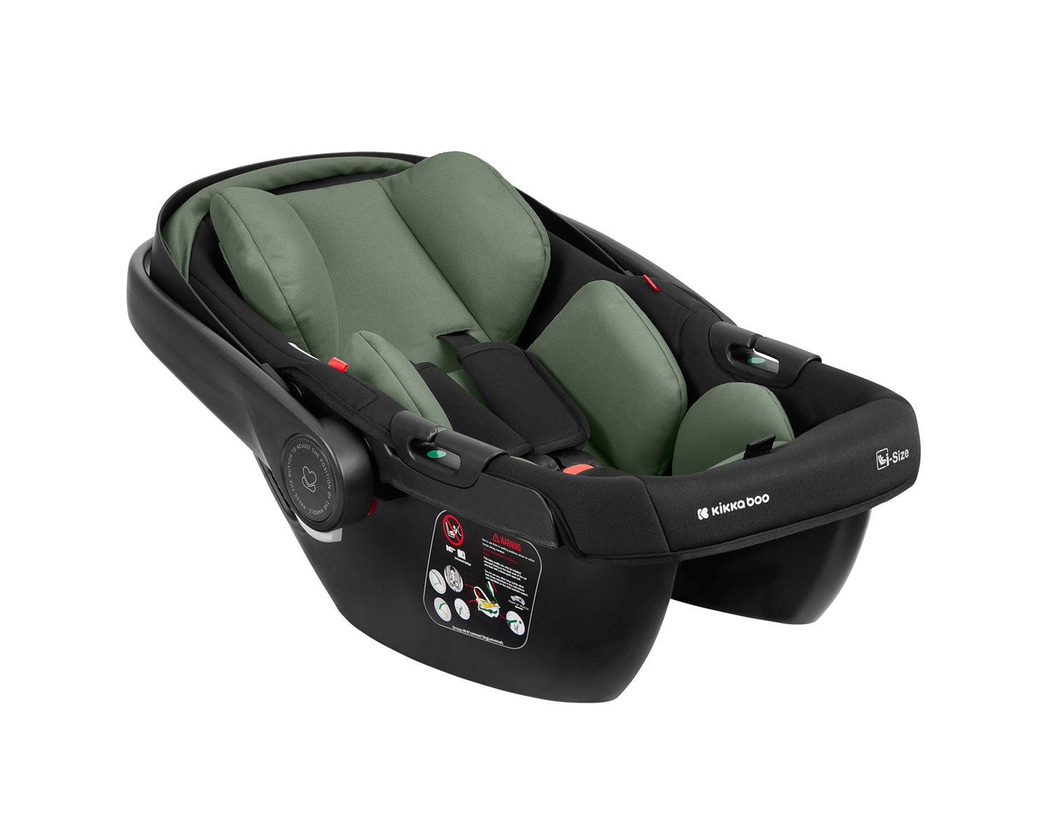 Stroller 3in1 with carrycot Chiara Army Green