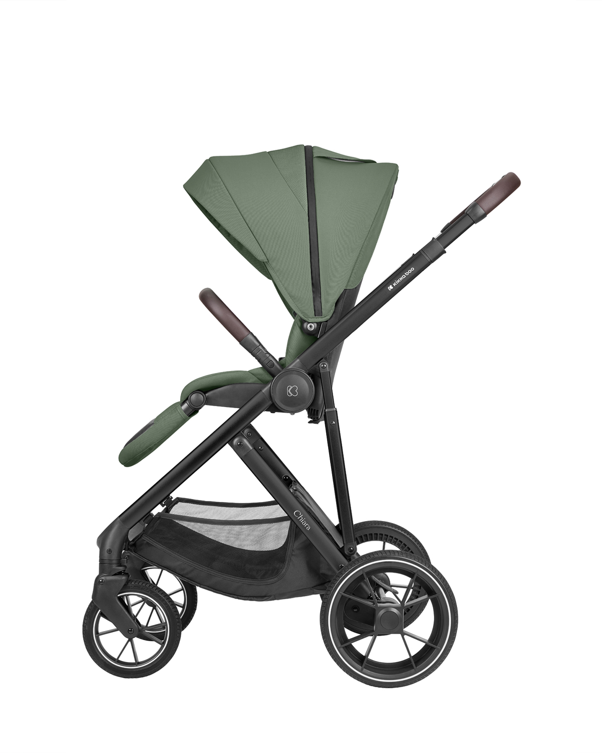 Stroller 3in1 with carrycot Chiara Army Green