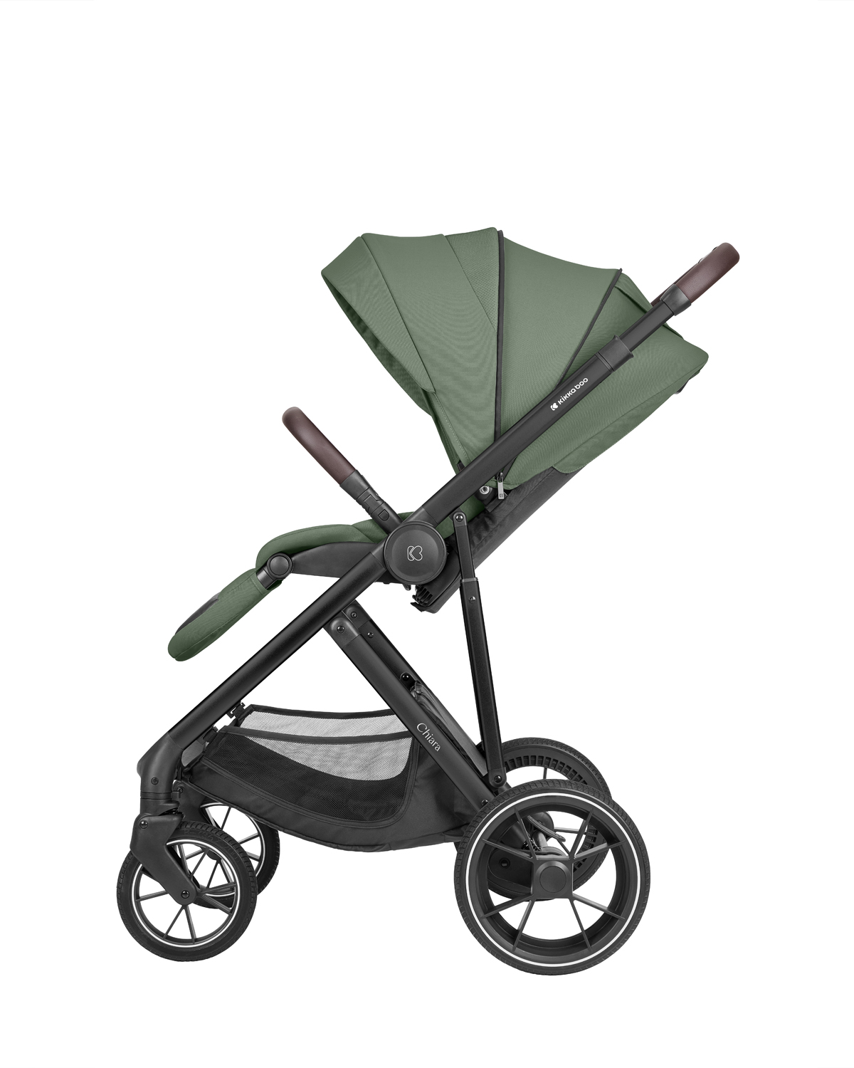 Stroller 3in1 with carrycot Chiara Army Green