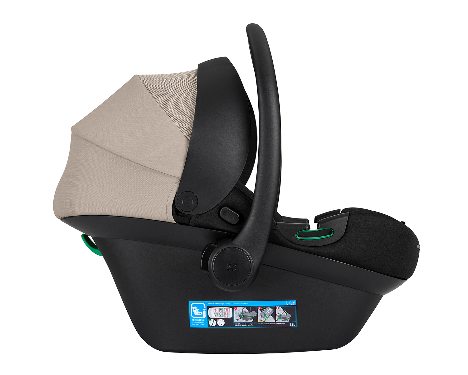 Carrito de bebé 3en1 con capazo Chiara Beige 2027