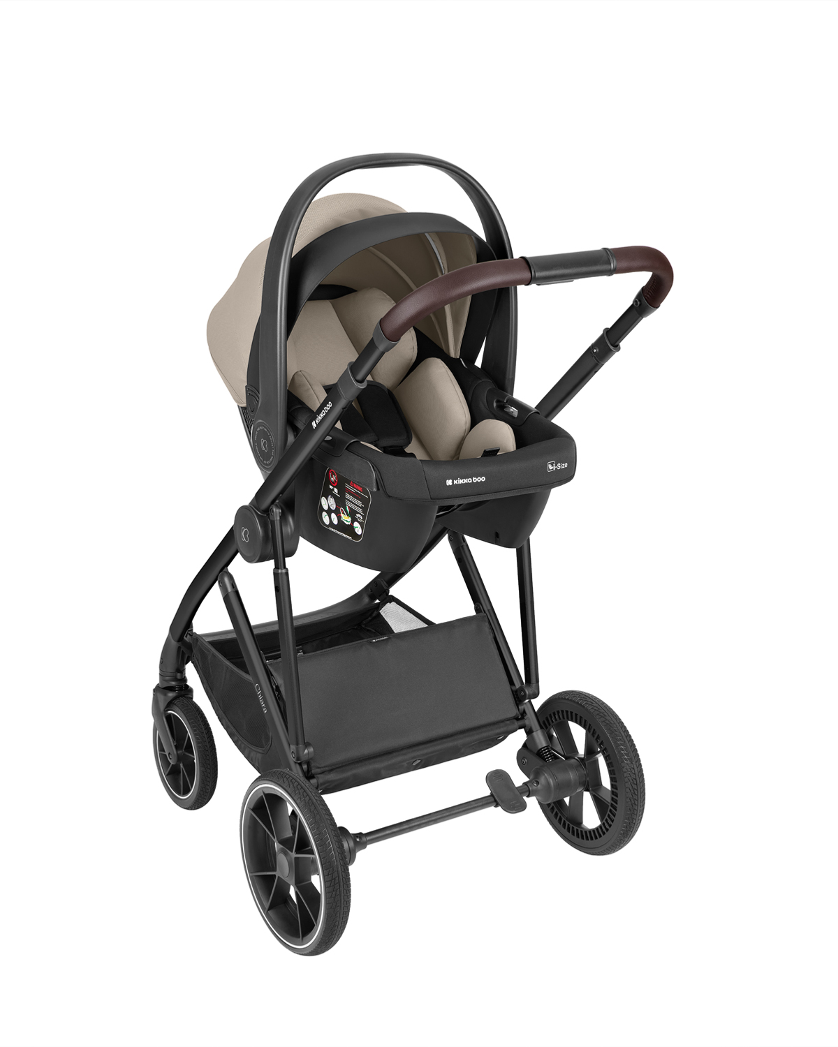 Stroller 3in1 with carrycot Chiara Beige