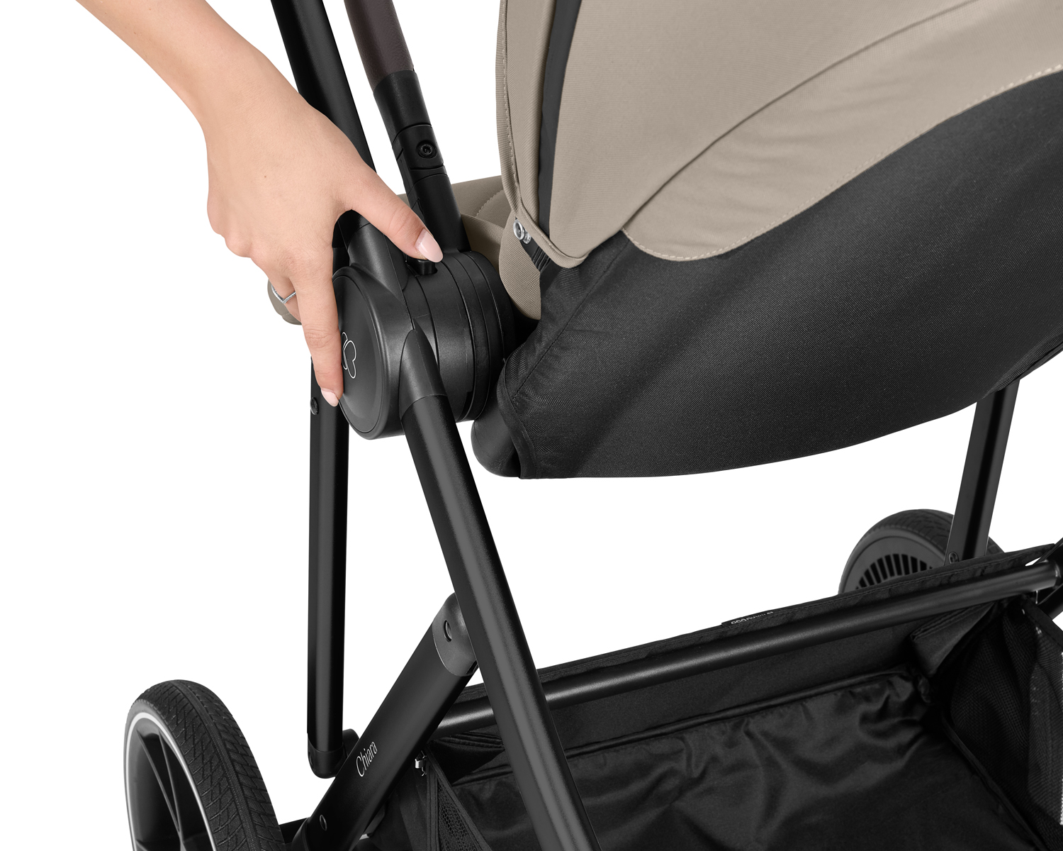 Stroller 3in1 with carrycot Chiara Beige