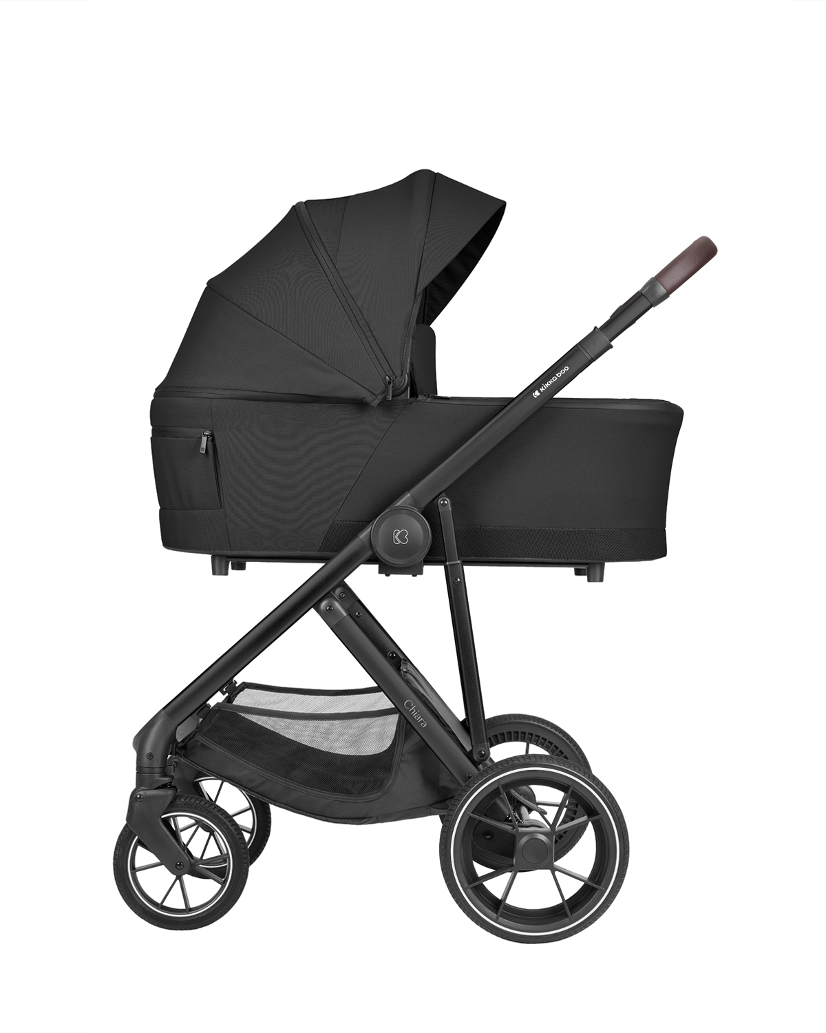 Stroller 3in1 with carrycot Chiara Black