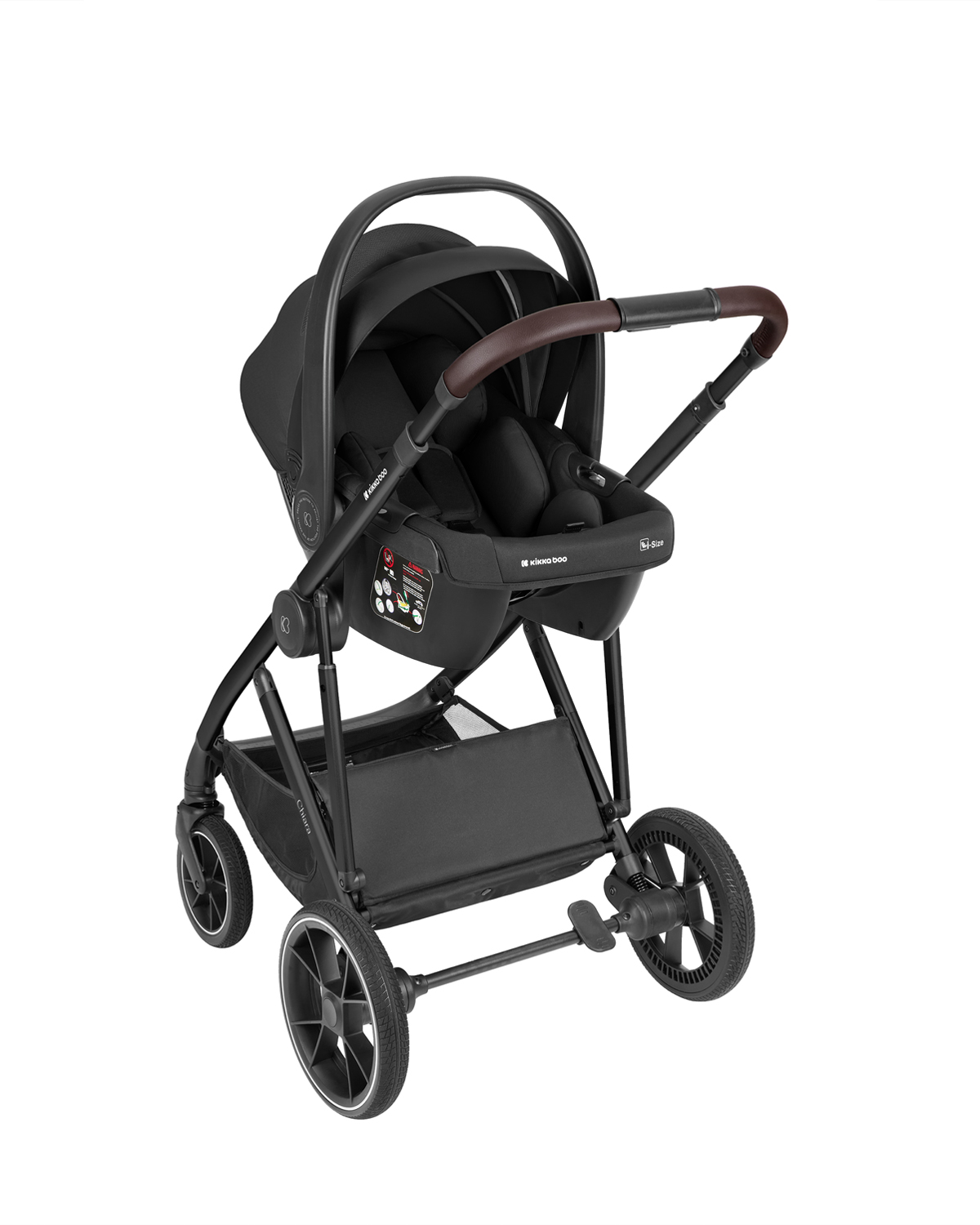 Stroller 3in1 with carrycot Chiara Black