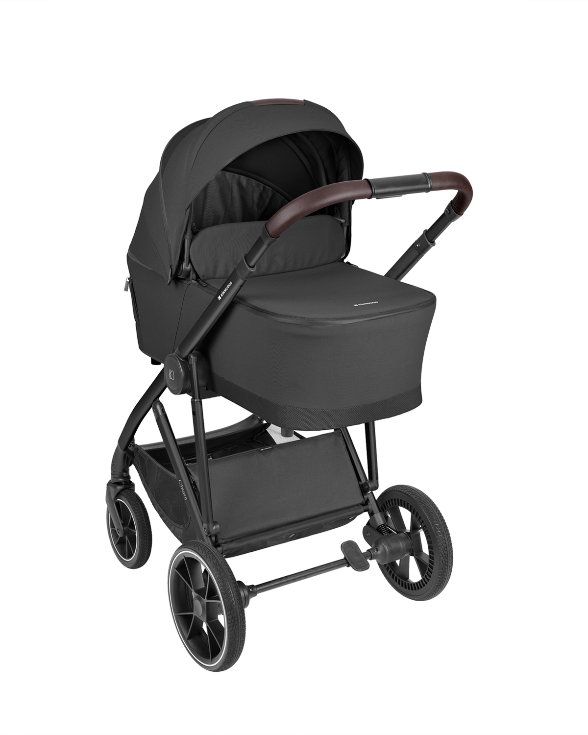 Stroller 3in1 with carrycot Chiara Black