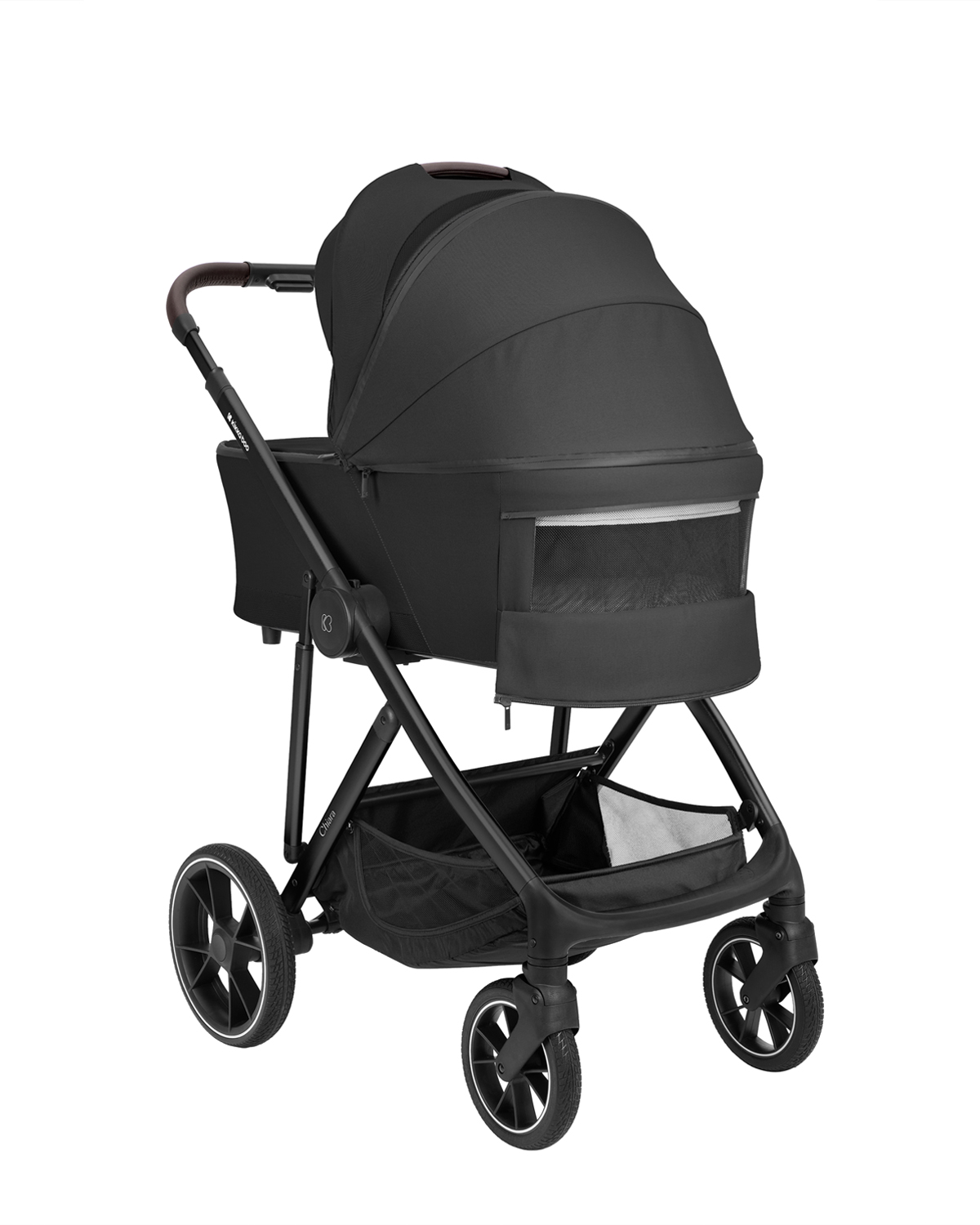 Stroller 3in1 with carrycot Chiara Black