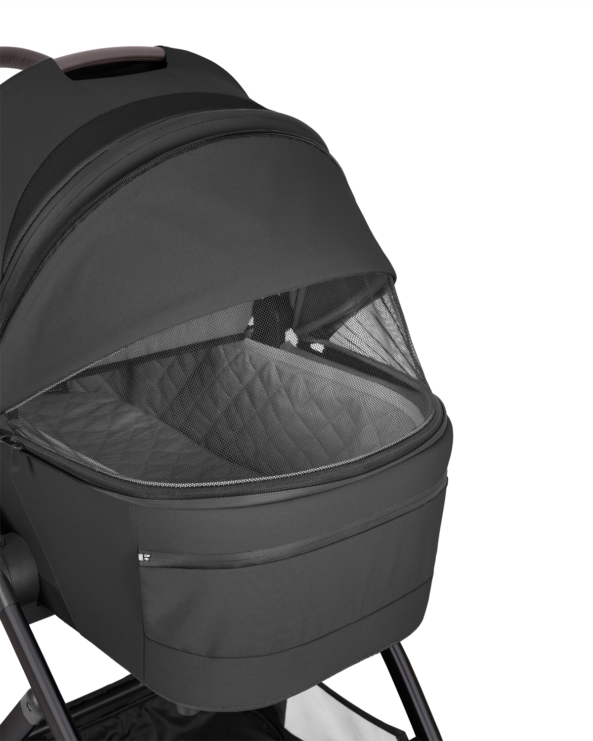 Stroller 3in1 with carrycot Chiara Black