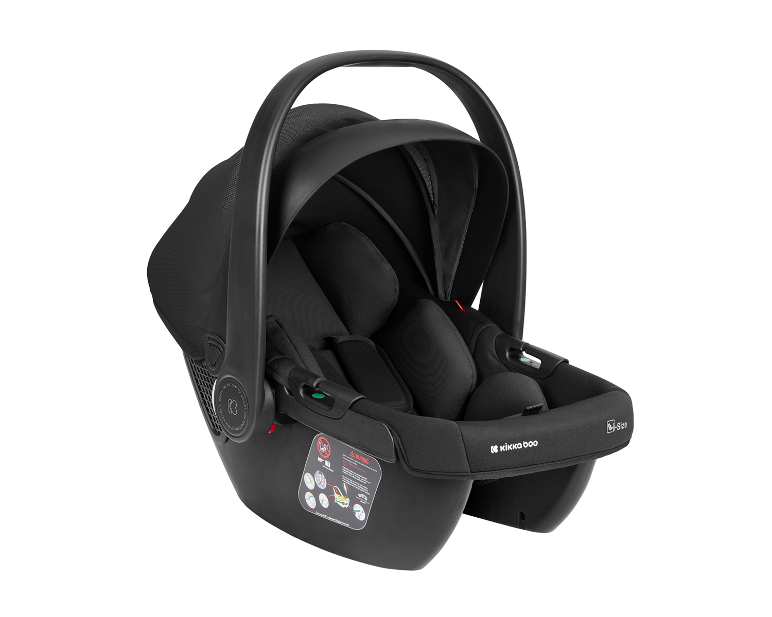 Stroller 3in1 with carrycot Chiara Black