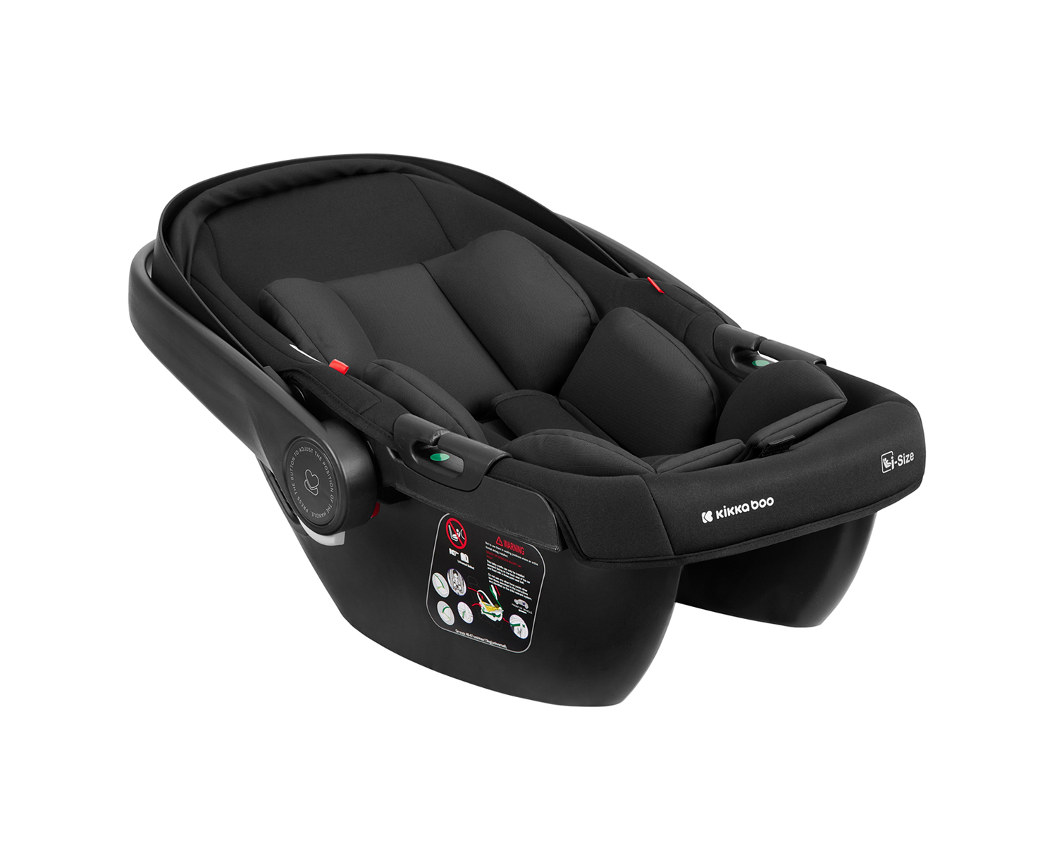 Stroller 3in1 with carrycot Chiara Black