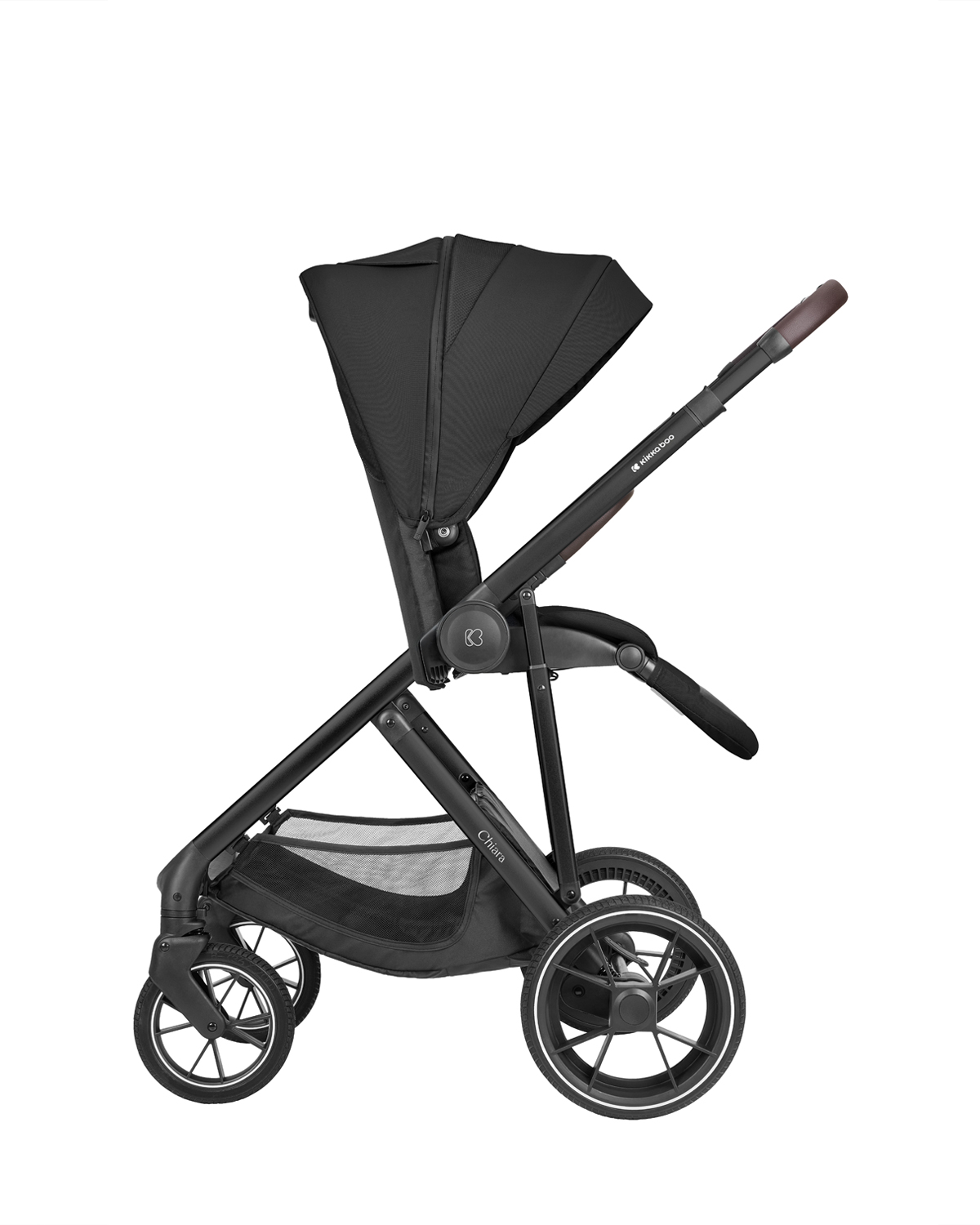 Stroller 3in1 with carrycot Chiara Black