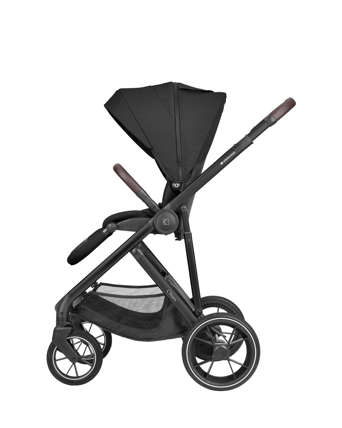 Stroller 3in1 with carrycot Chiara Black