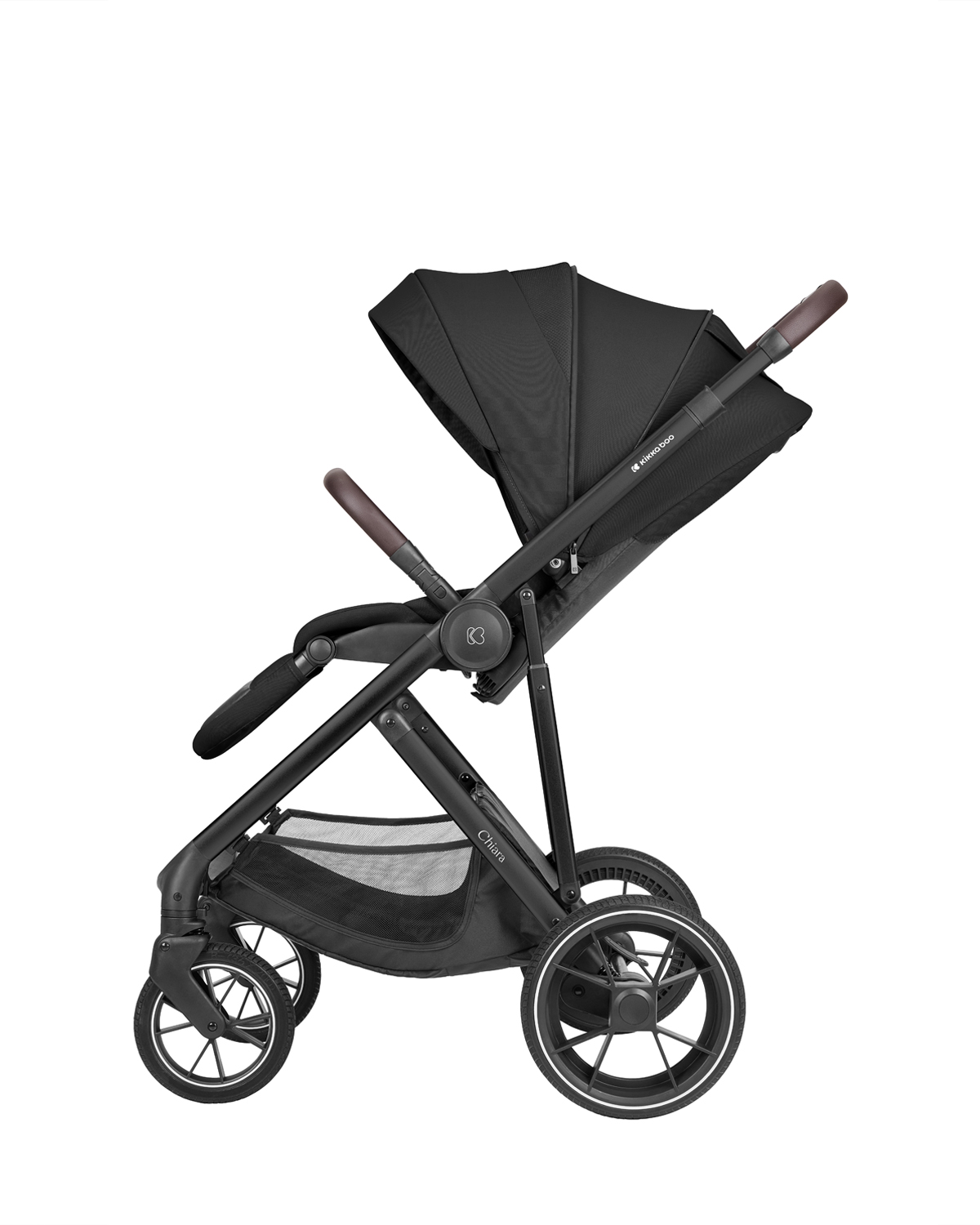 Stroller 3in1 with carrycot Chiara Black