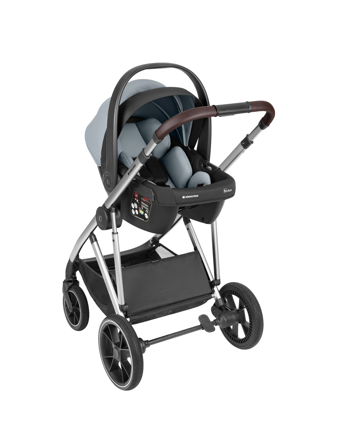 Stroller 3in1 with carrycot Chiara Grey