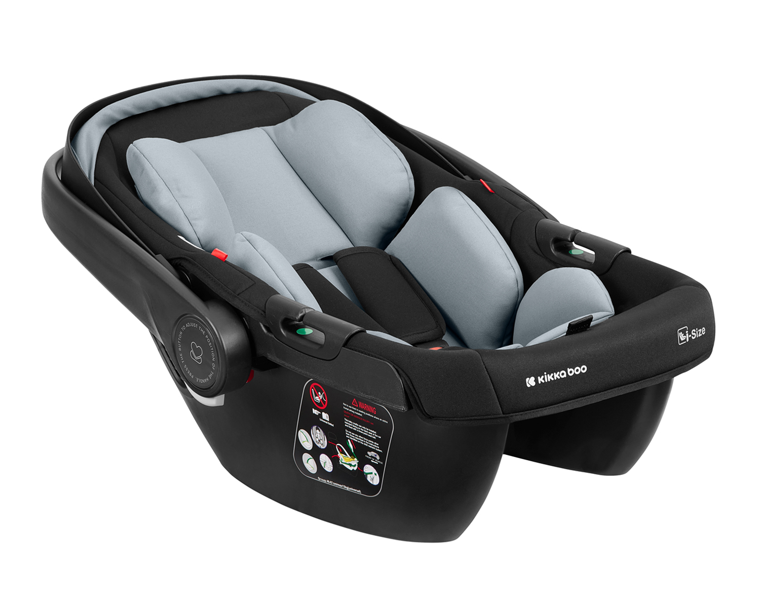 Stroller 3in1 with carrycot Chiara Grey