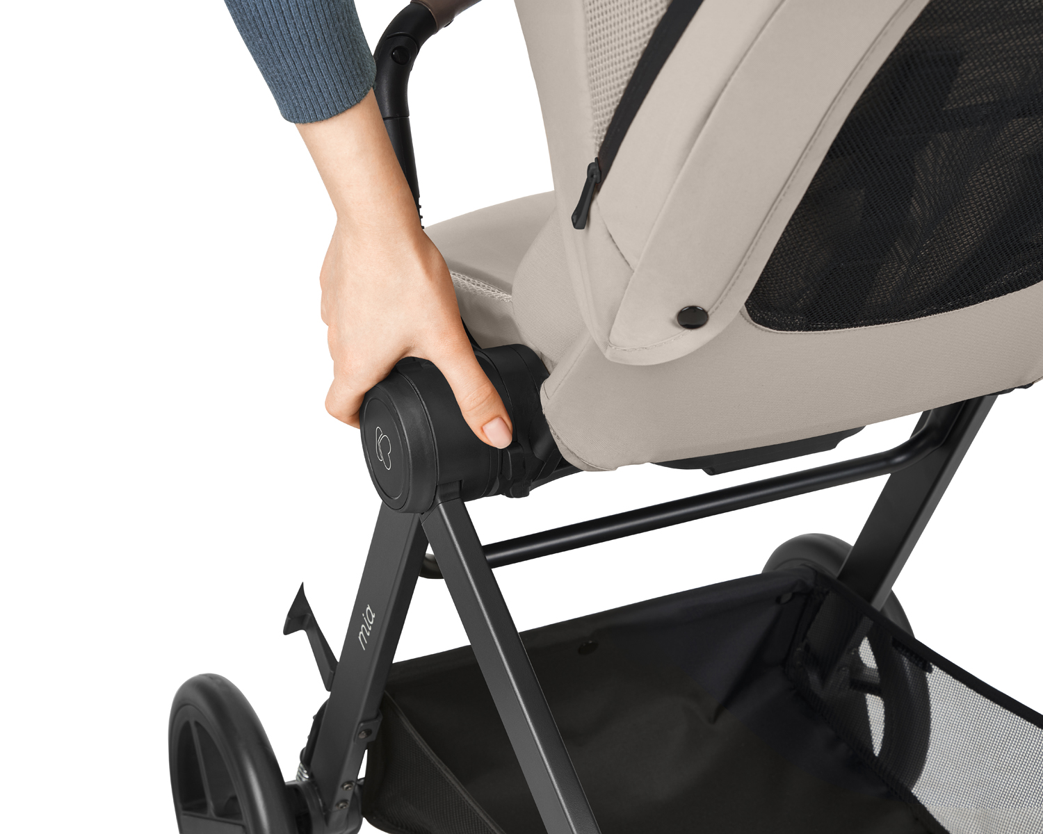 Carrito de bebé 3en1 con capazo Mia Beige