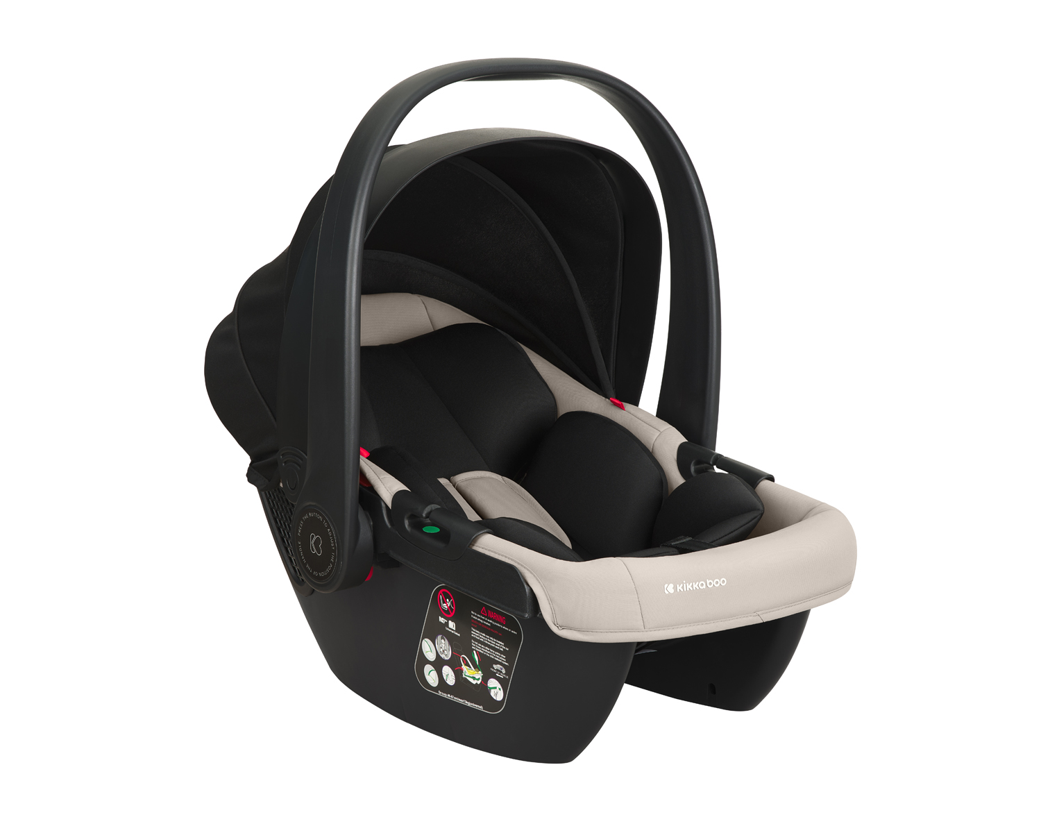 Carrito de bebé 3en1 con capazo Mia Beige