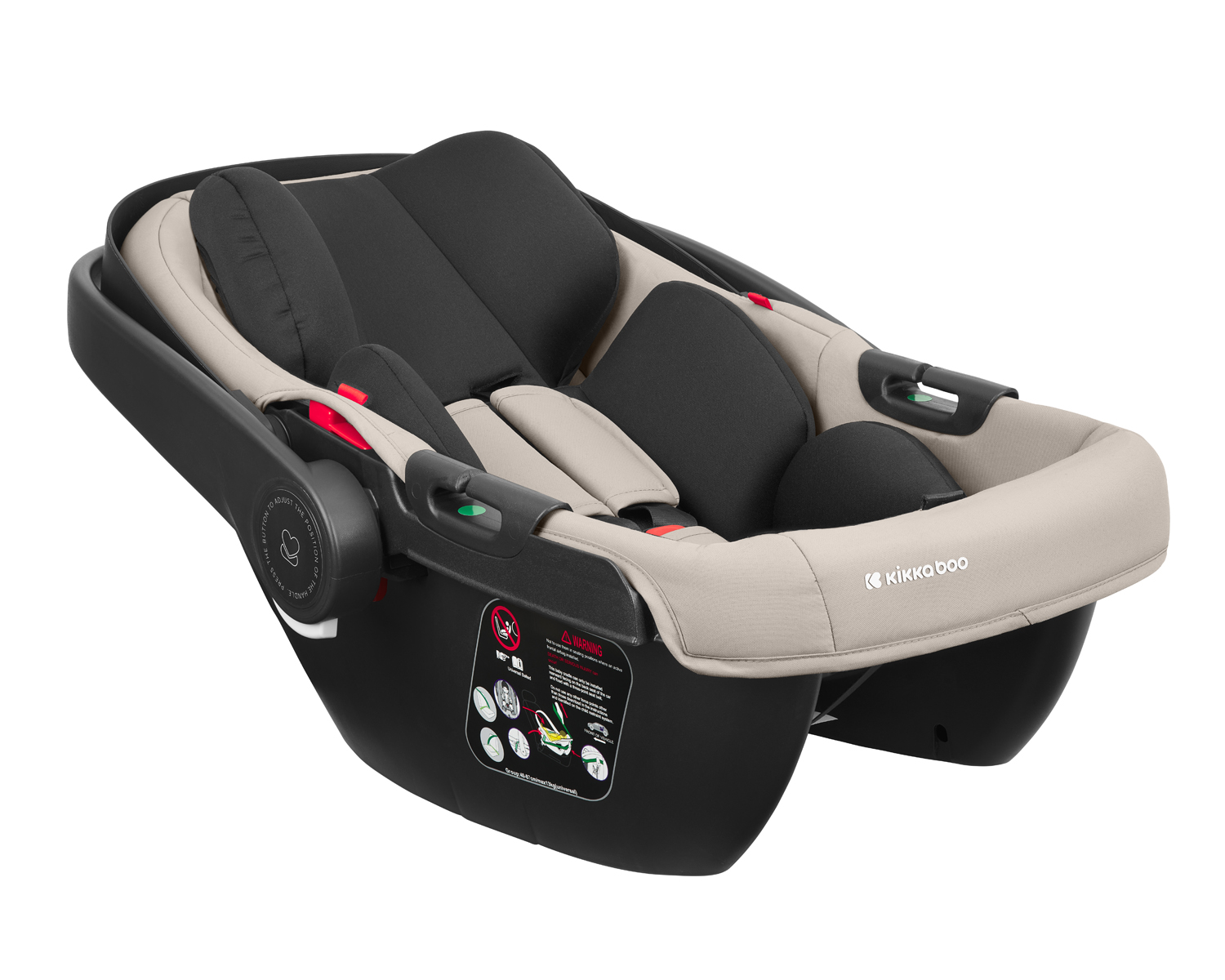 Carrito de bebé 3en1 con capazo Mia Beige