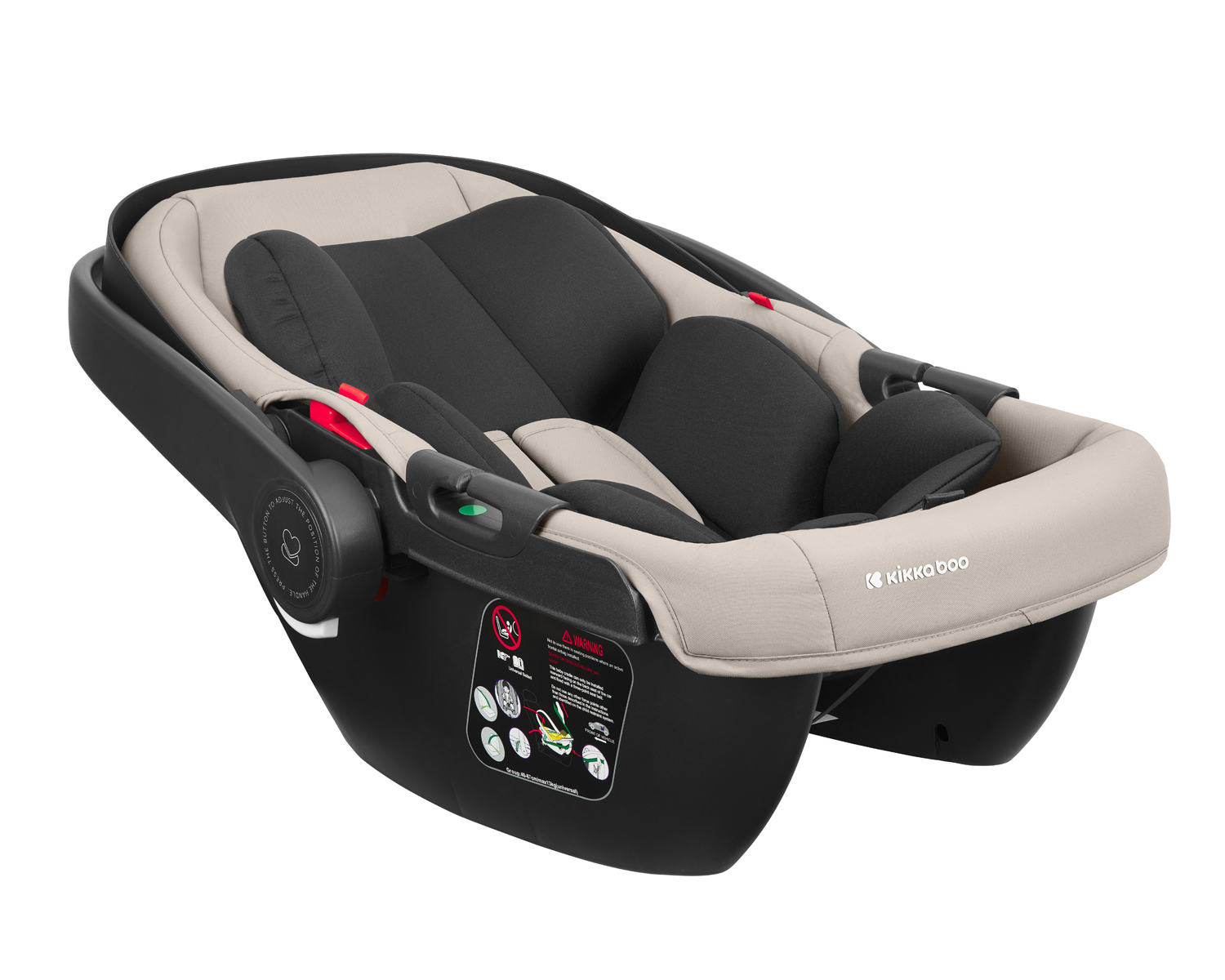 Carrito de bebé 3en1 con capazo Mia Beige