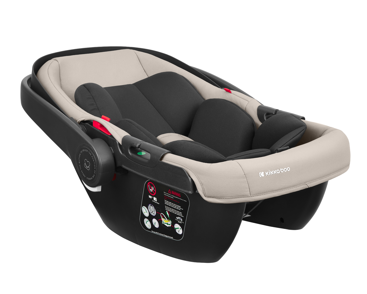 Carrito de bebé 3en1 con capazo Mia Beige