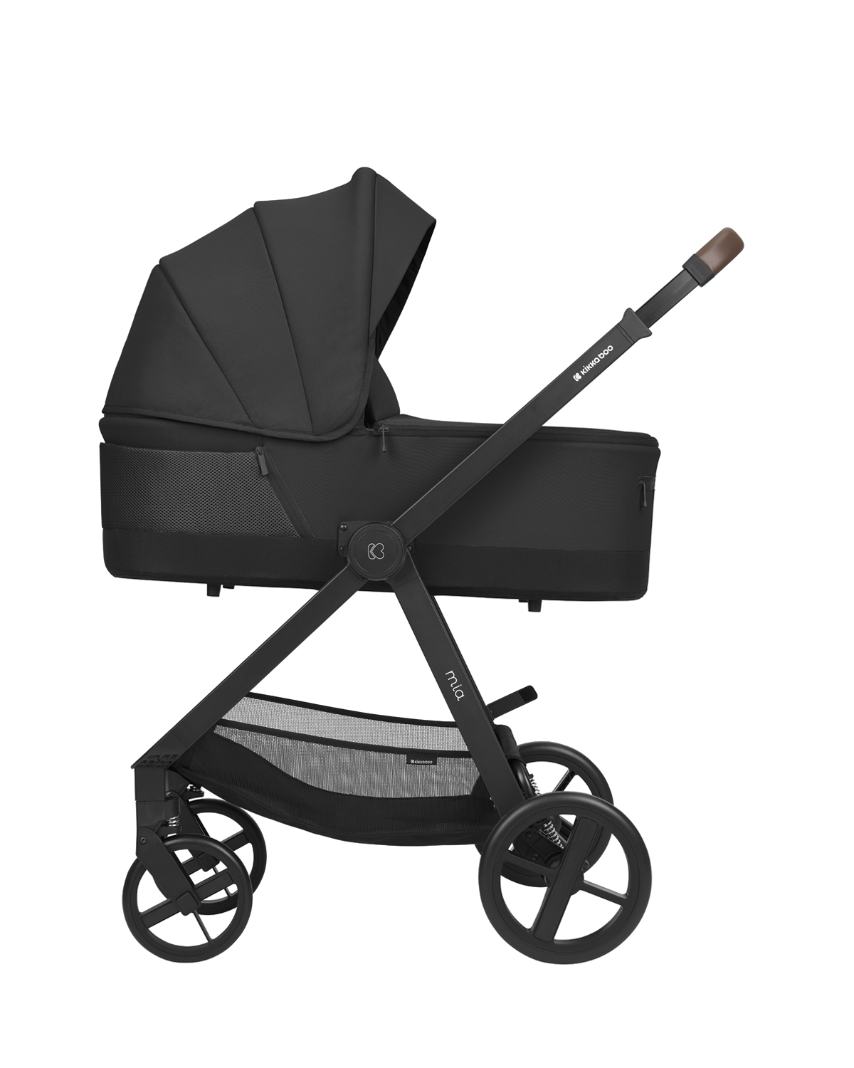 Carrito de bebé 3en1 con capazo Mia Negro