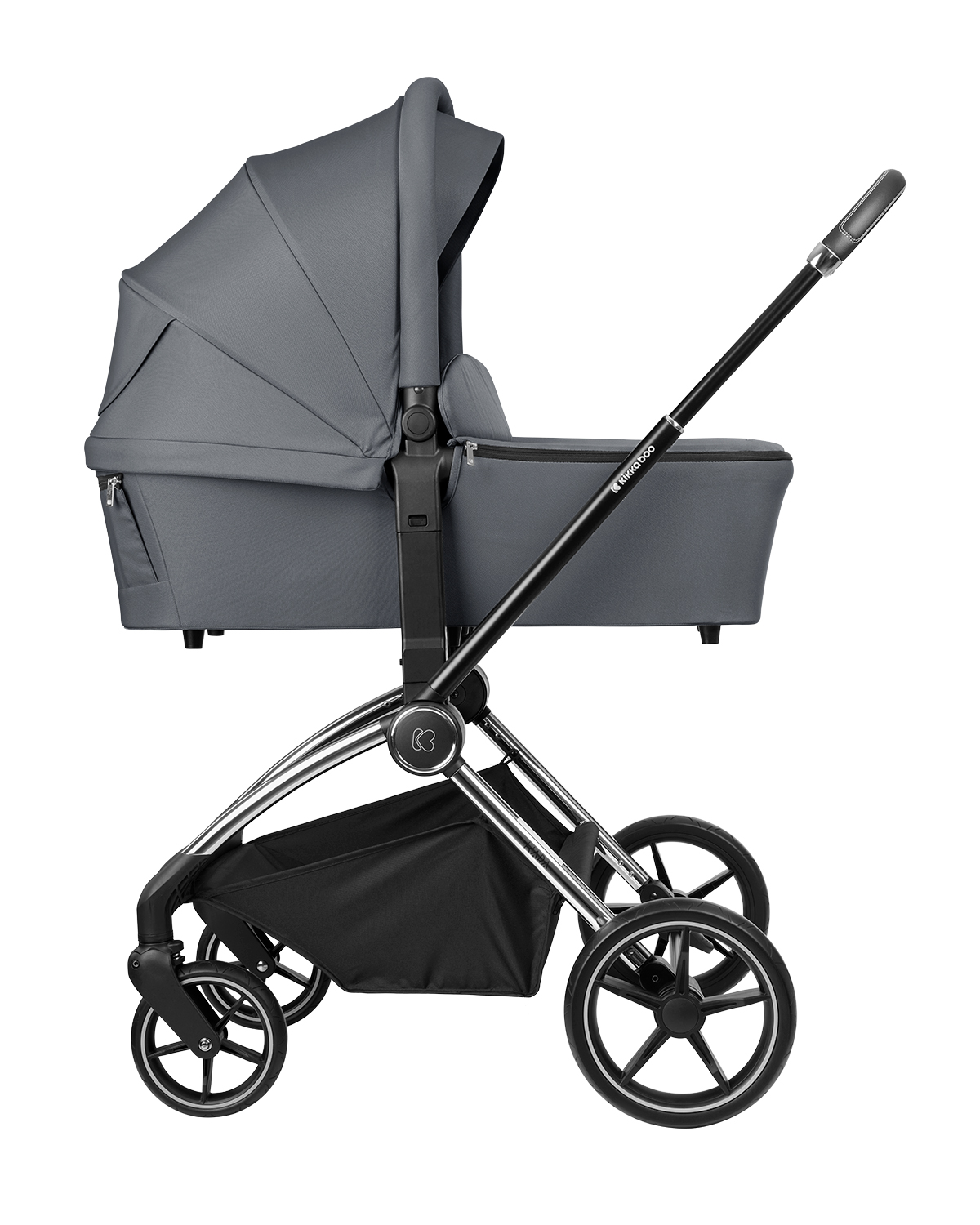 Carrito de bebé 2en1 con capazo Kara Gris