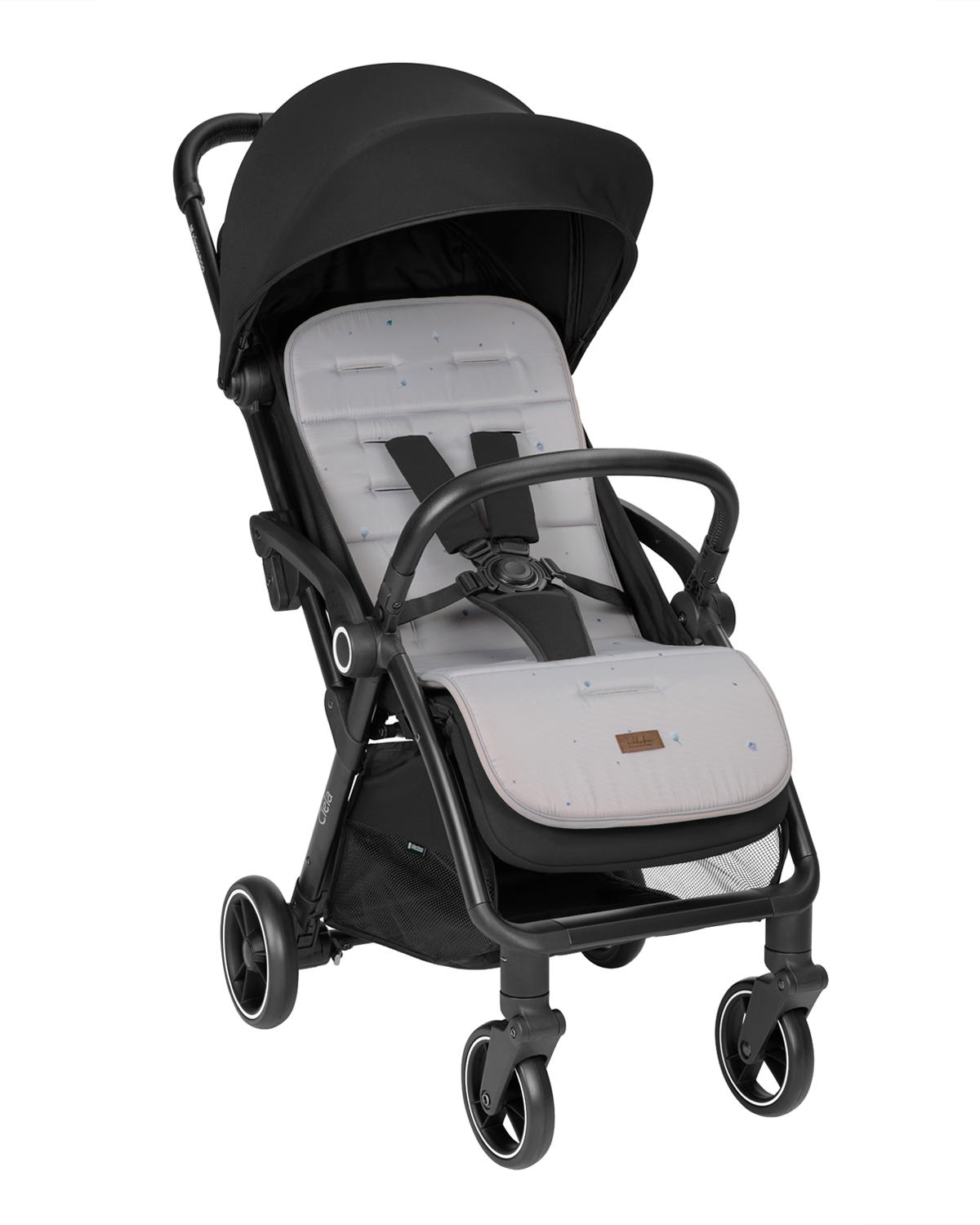 Stroller liner Dreamy Fields Grey 