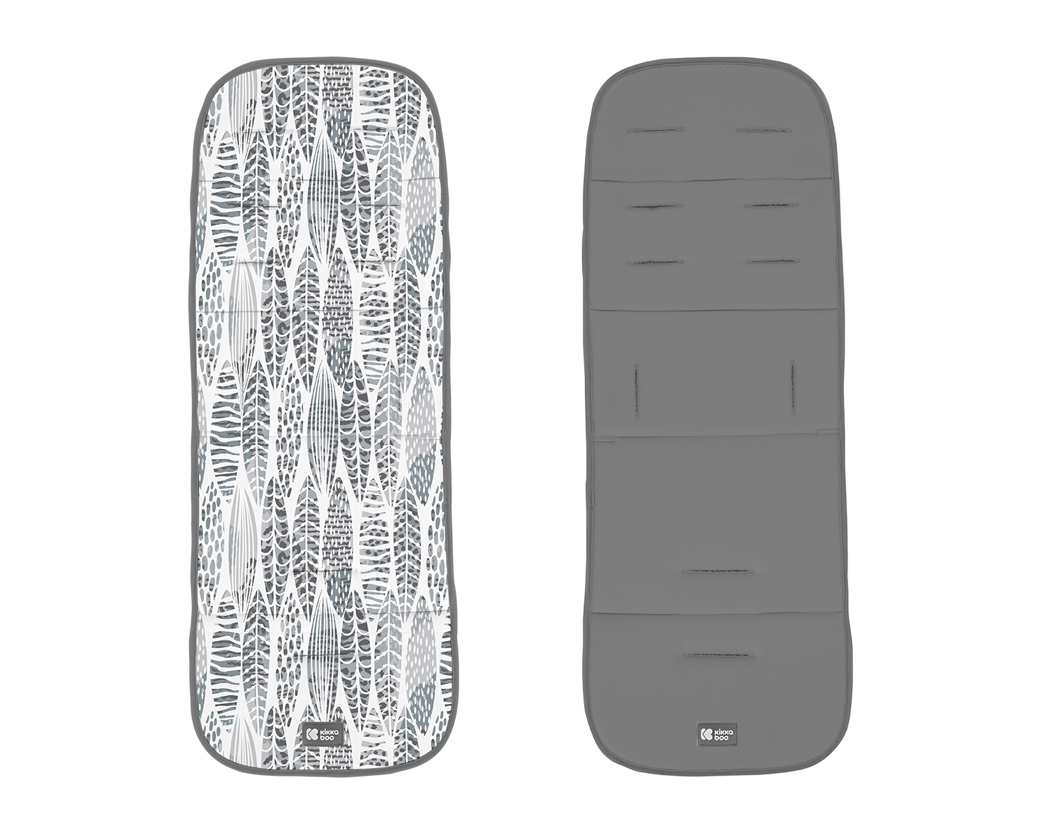 Funda para silla de paseo Leaves Gris
