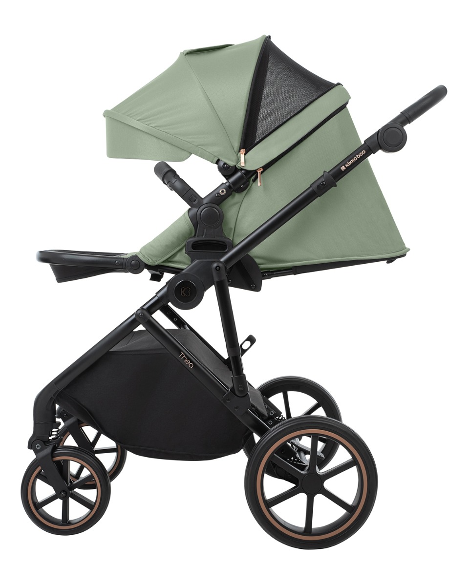 Carrito de bebé 2en1 con capazo Thea Verde Militar 2024
