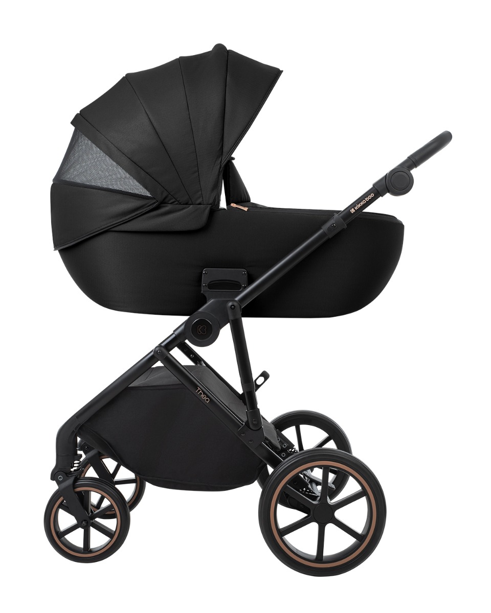 Carrito de bebé 2en1 con capazo Thea Negro 2024