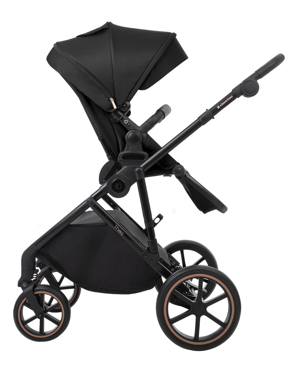 Carrito de bebé 2en1 con capazo Thea Negro 2024