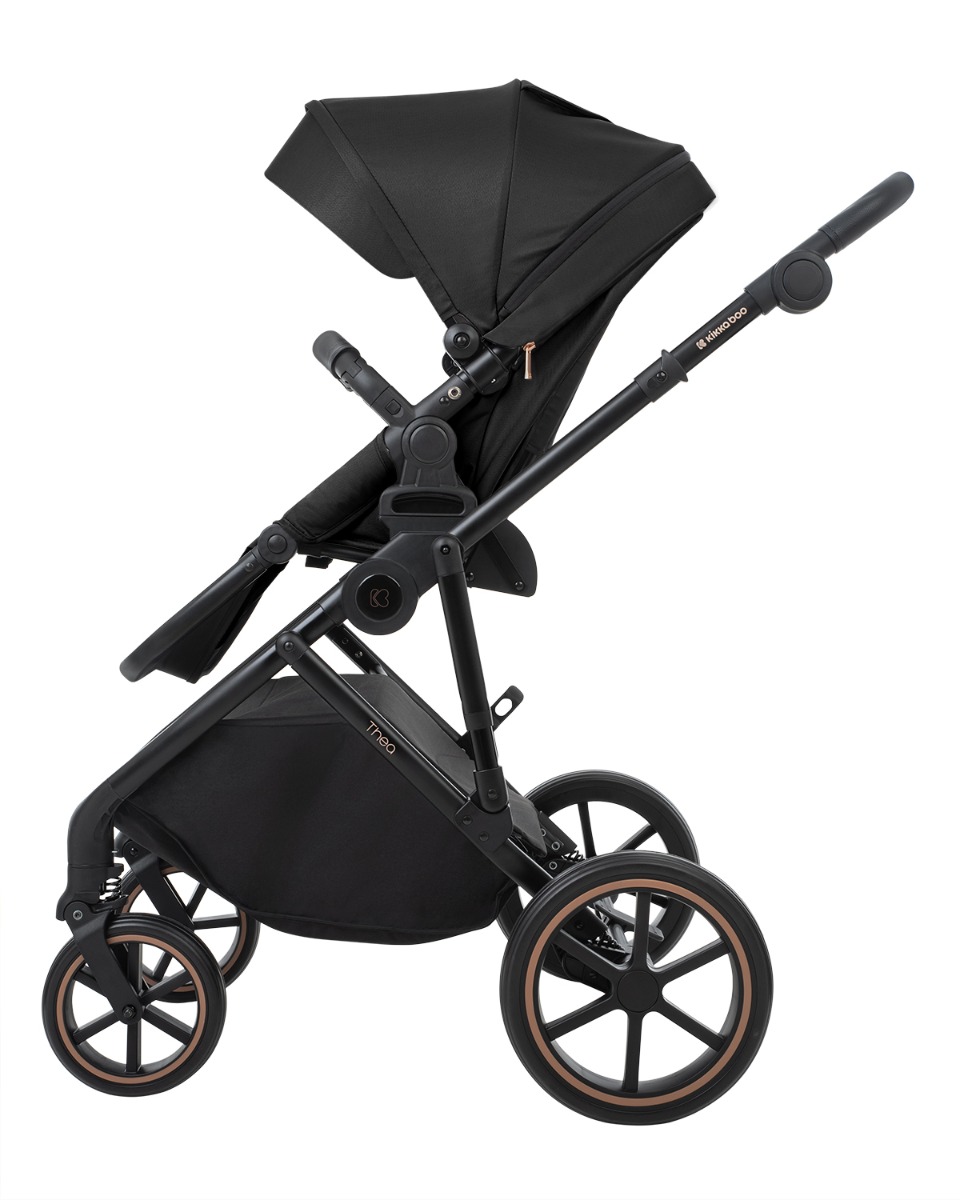 Carrito de bebé 2en1 con capazo Thea Negro 2024