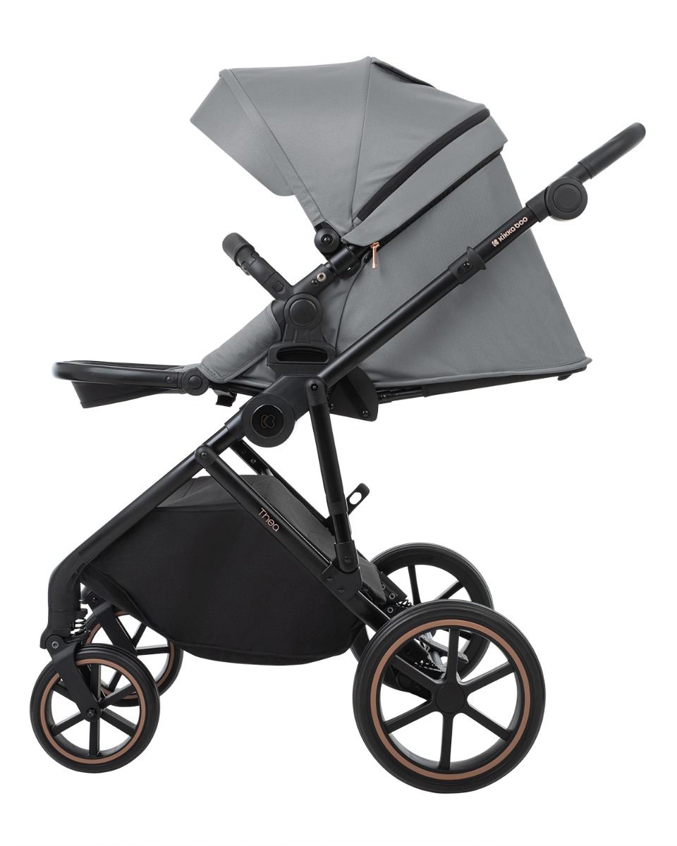 Carrito de bebé 2en1 con capazo Thea Gris 2024