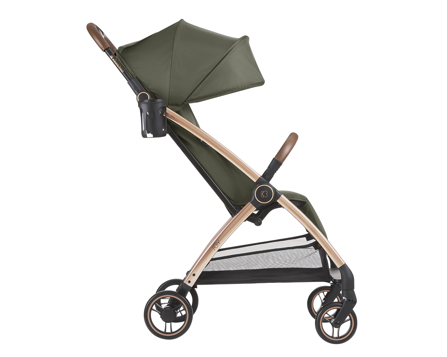 Silla de paseo autoplegable Joy Verde Militar