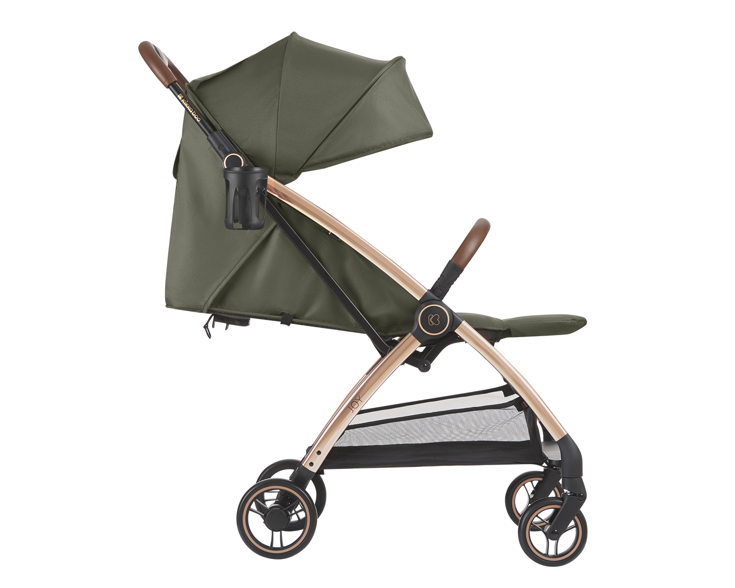 Silla de paseo autoplegable Joy Verde Militar