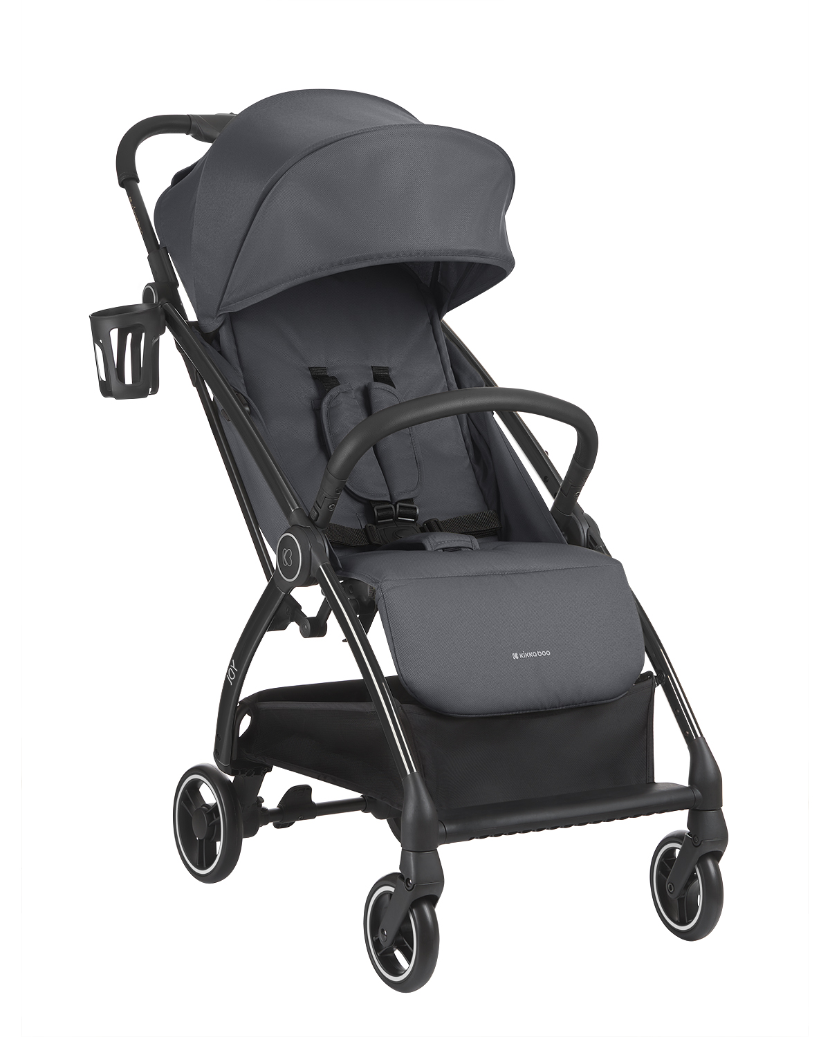 Silla de paseo autoplegable Joy Gris Oscuro