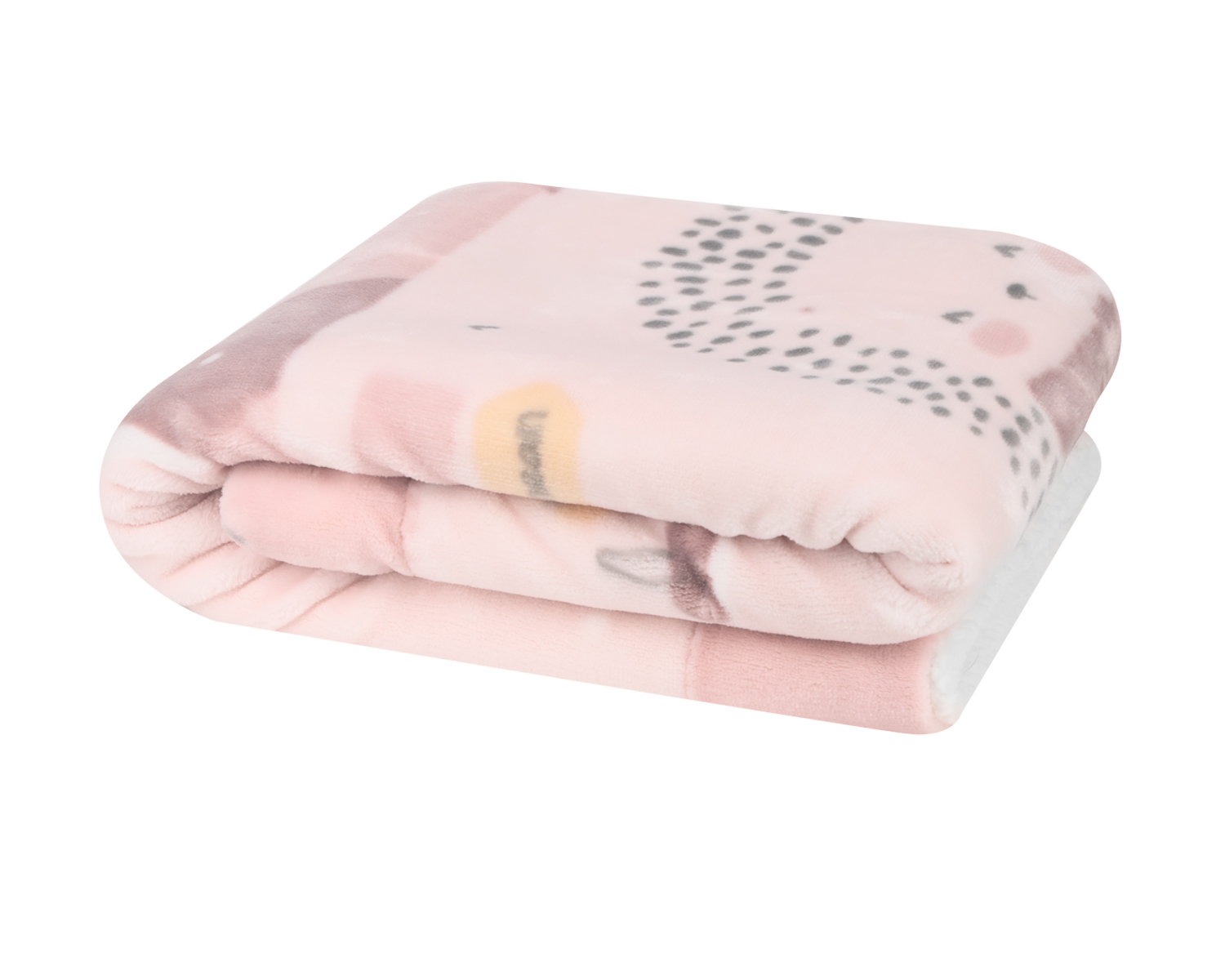 Manta de sherpa supersuave para bebé 110/140 cm Hedge-hugs